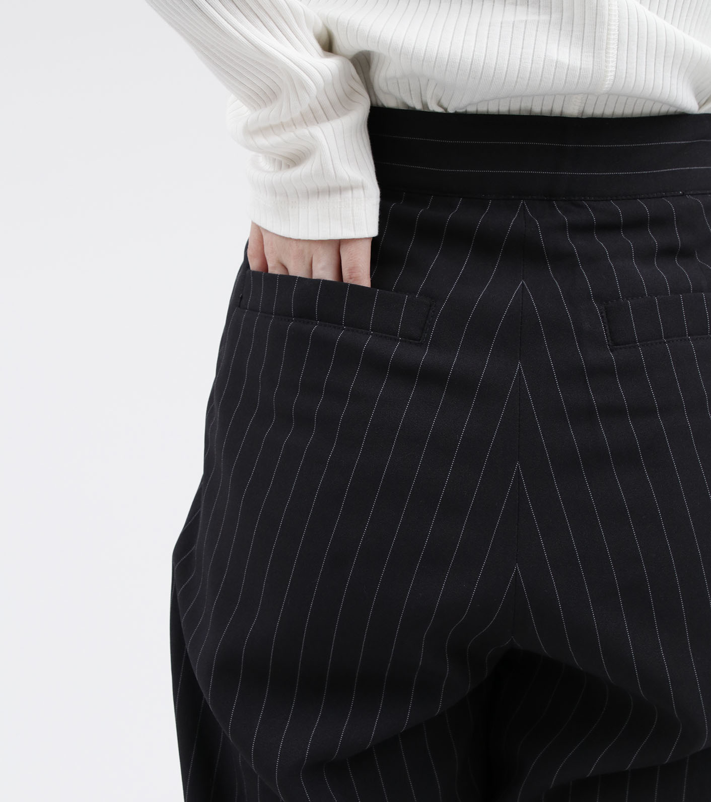 Striped Tuck Field Pants
