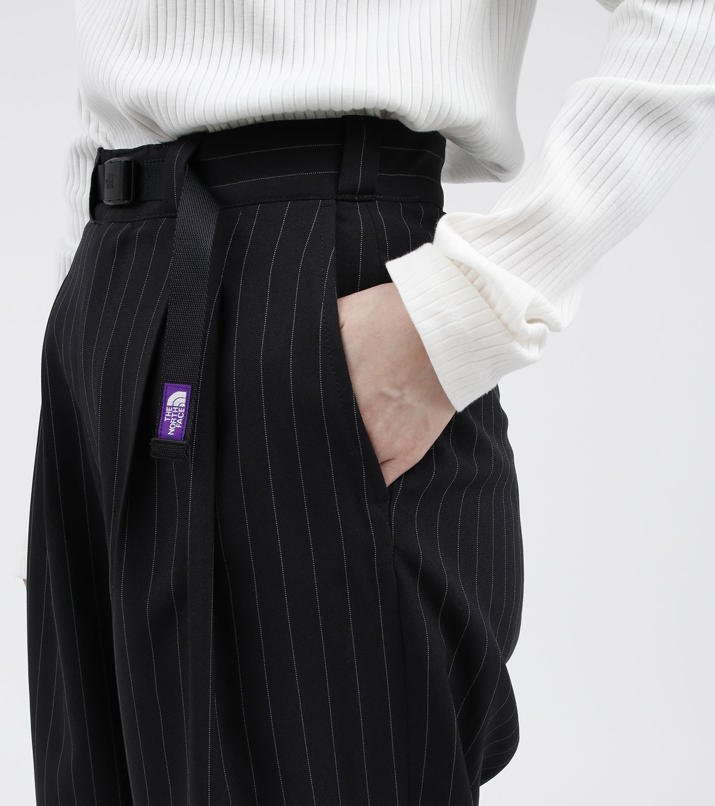 Striped Tuck Field Pants