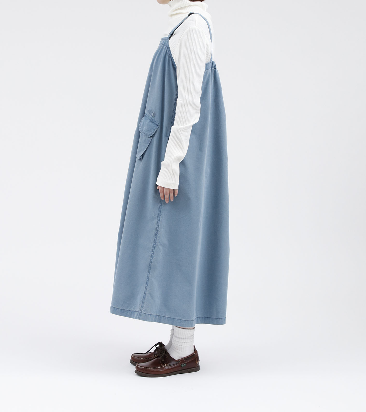 Indigo Field Jumper Dress