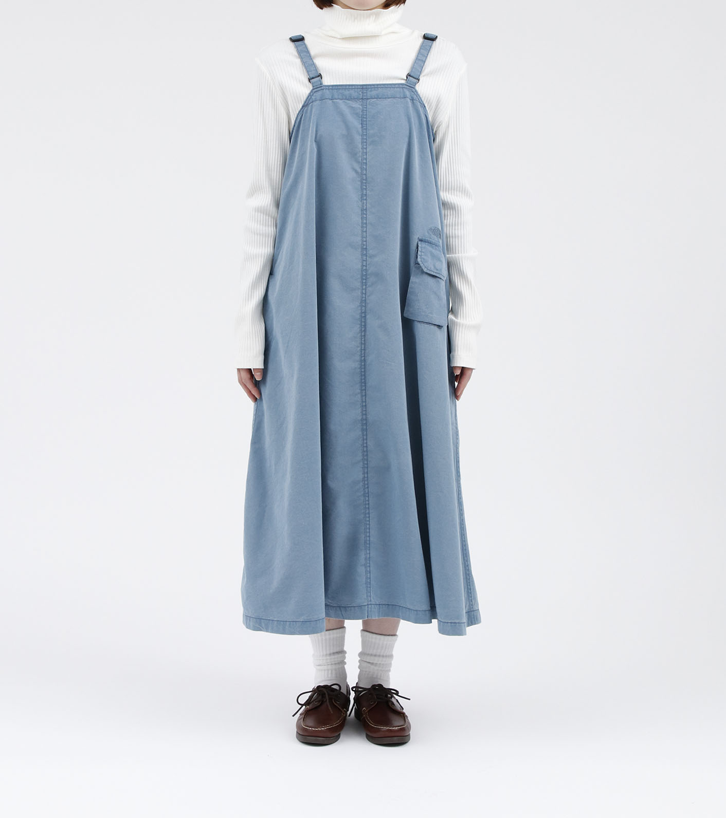 Indigo Field Jumper Dress