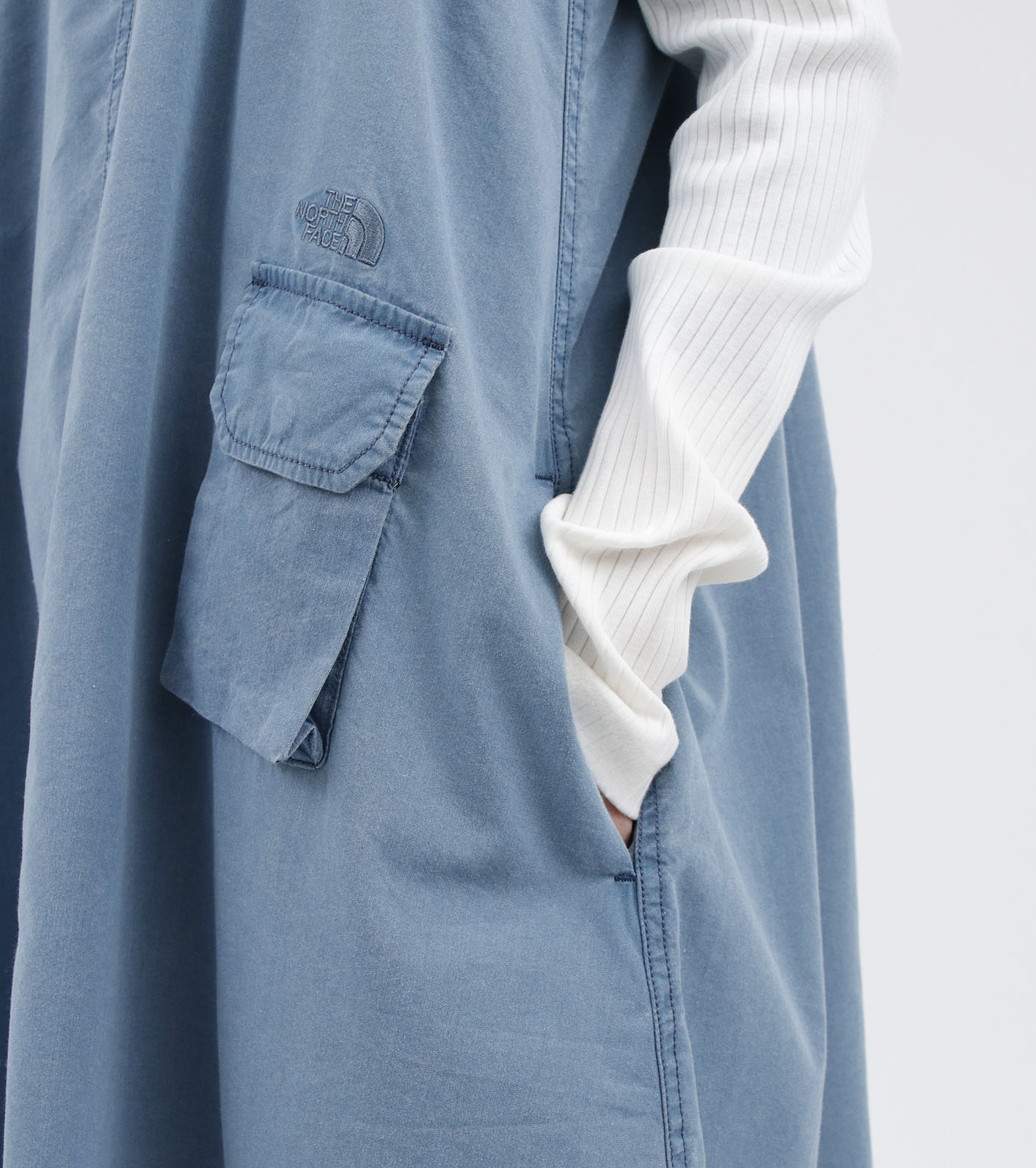 Indigo Field Jumper Dress