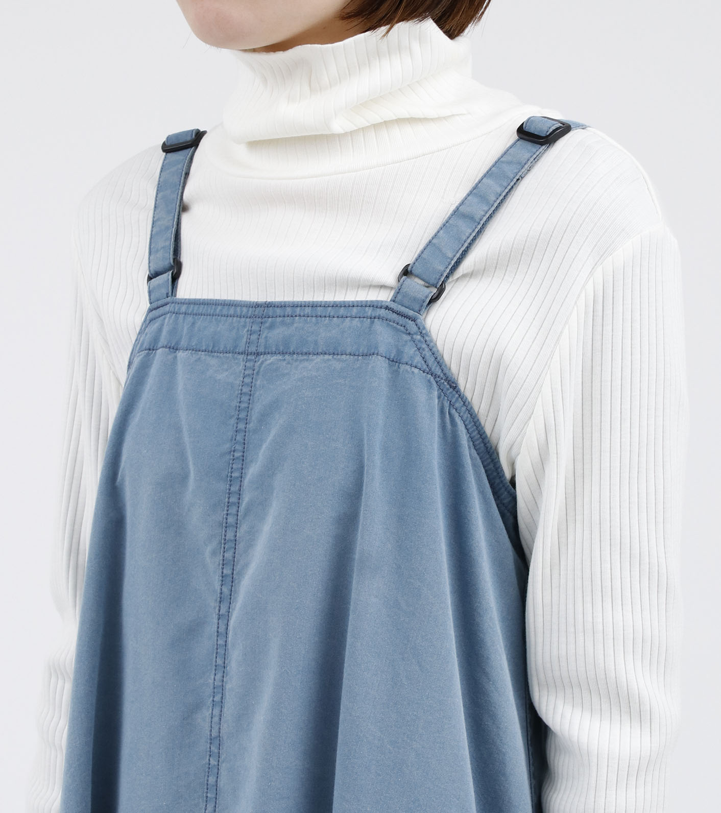 Indigo Field Jumper Dress