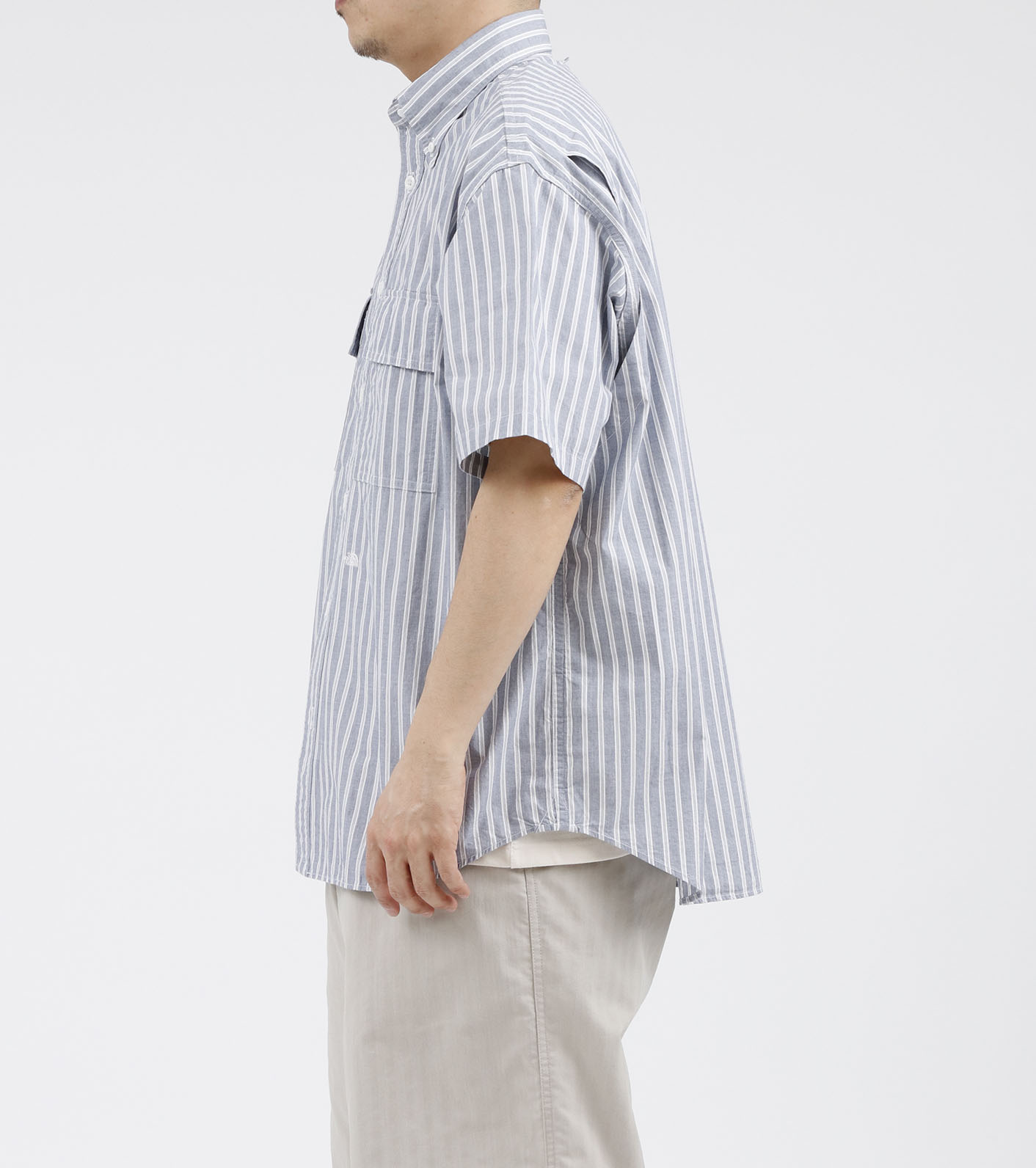 Button Down Striped Field S/S Shirt