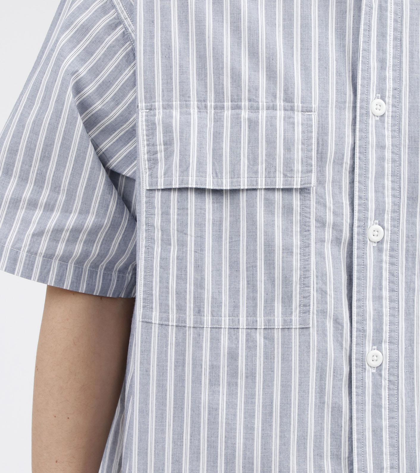 Button Down Striped Field S/S Shirt