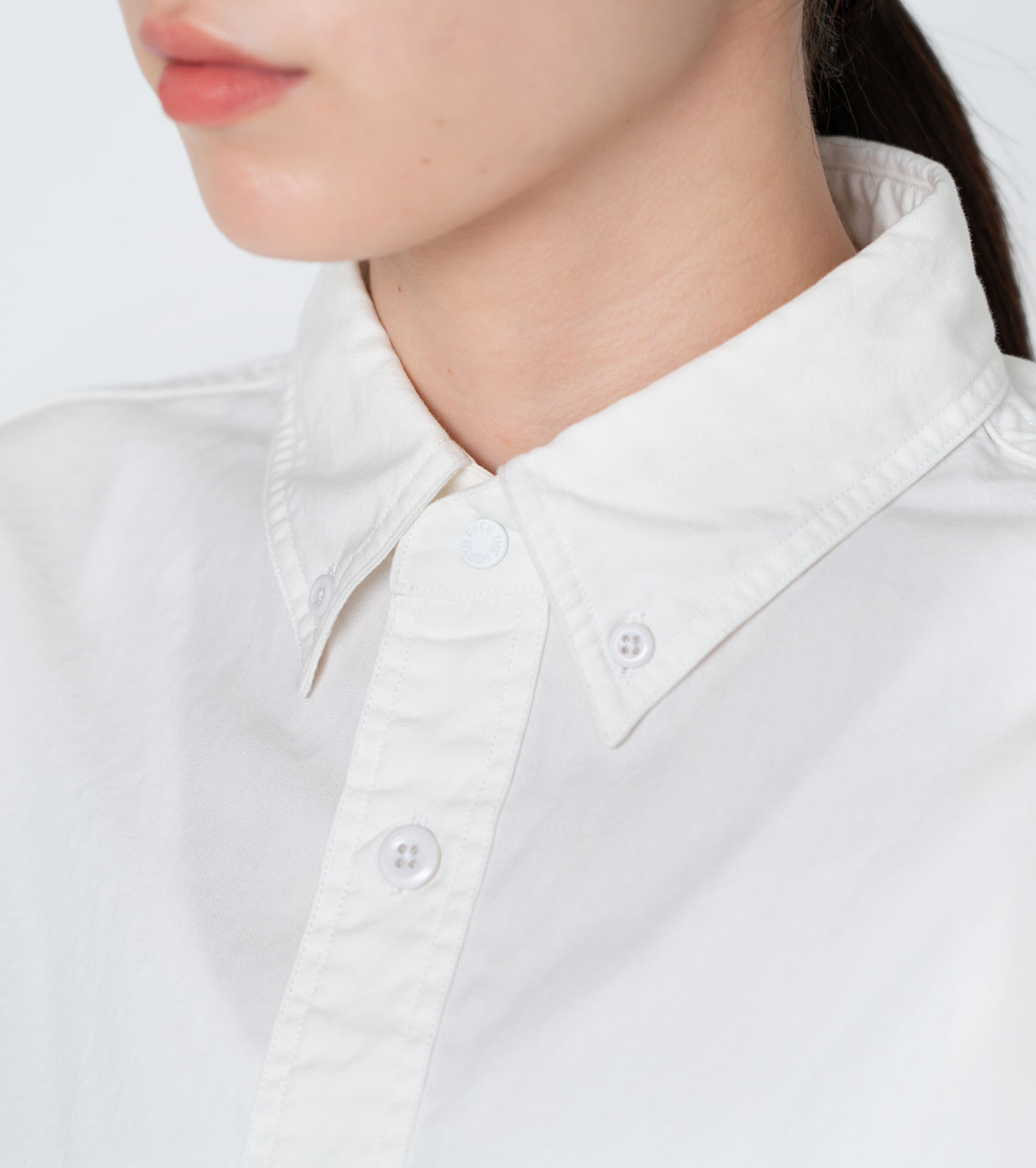 Button Down Field S/S Cropped Shirt