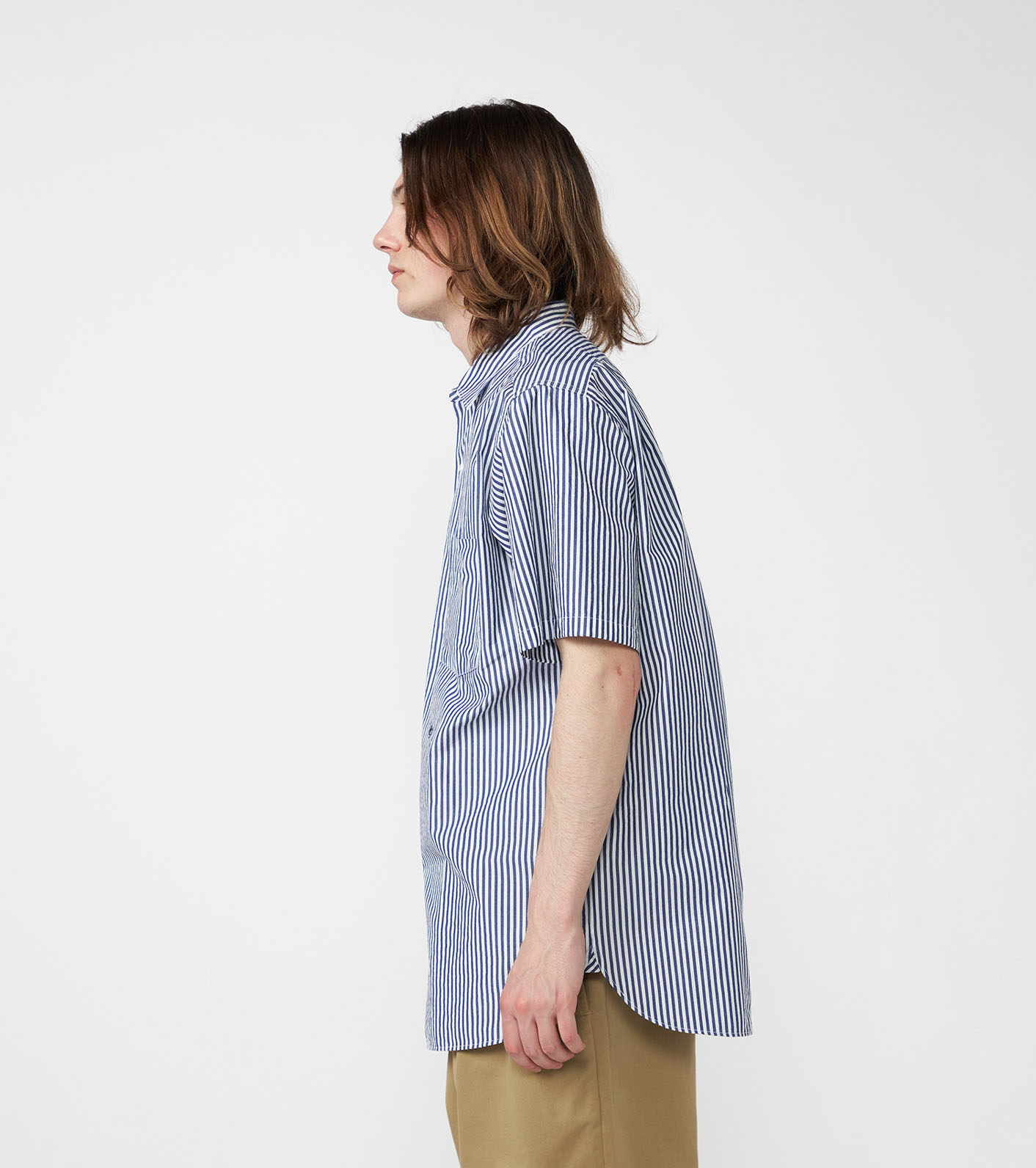 Regular Collar Wind S/S Shirt