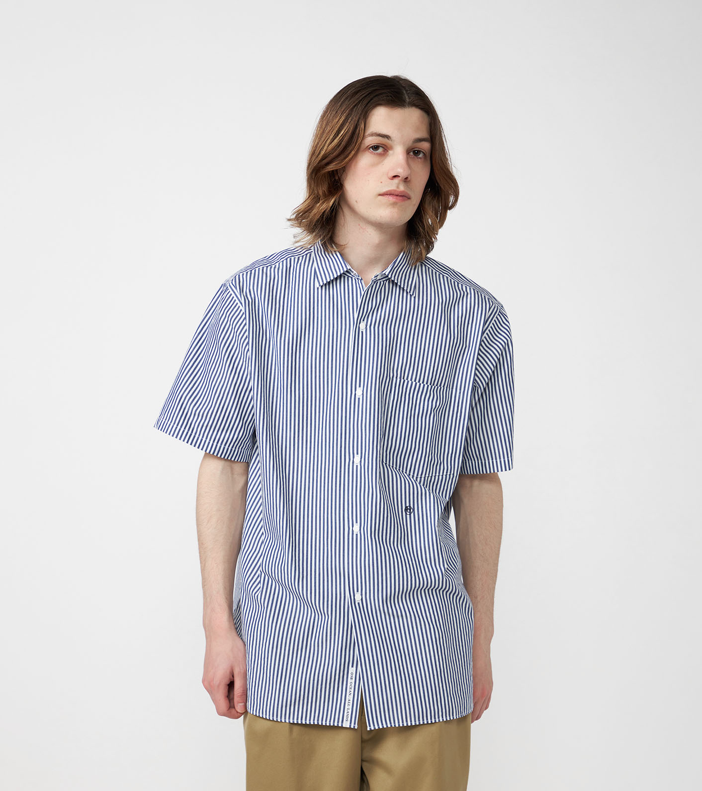 Regular Collar Wind S/S Shirt