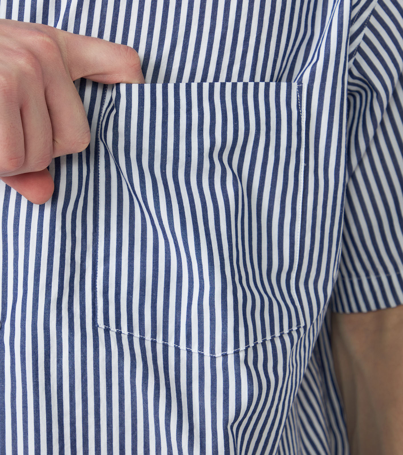 Regular Collar Wind S/S Shirt