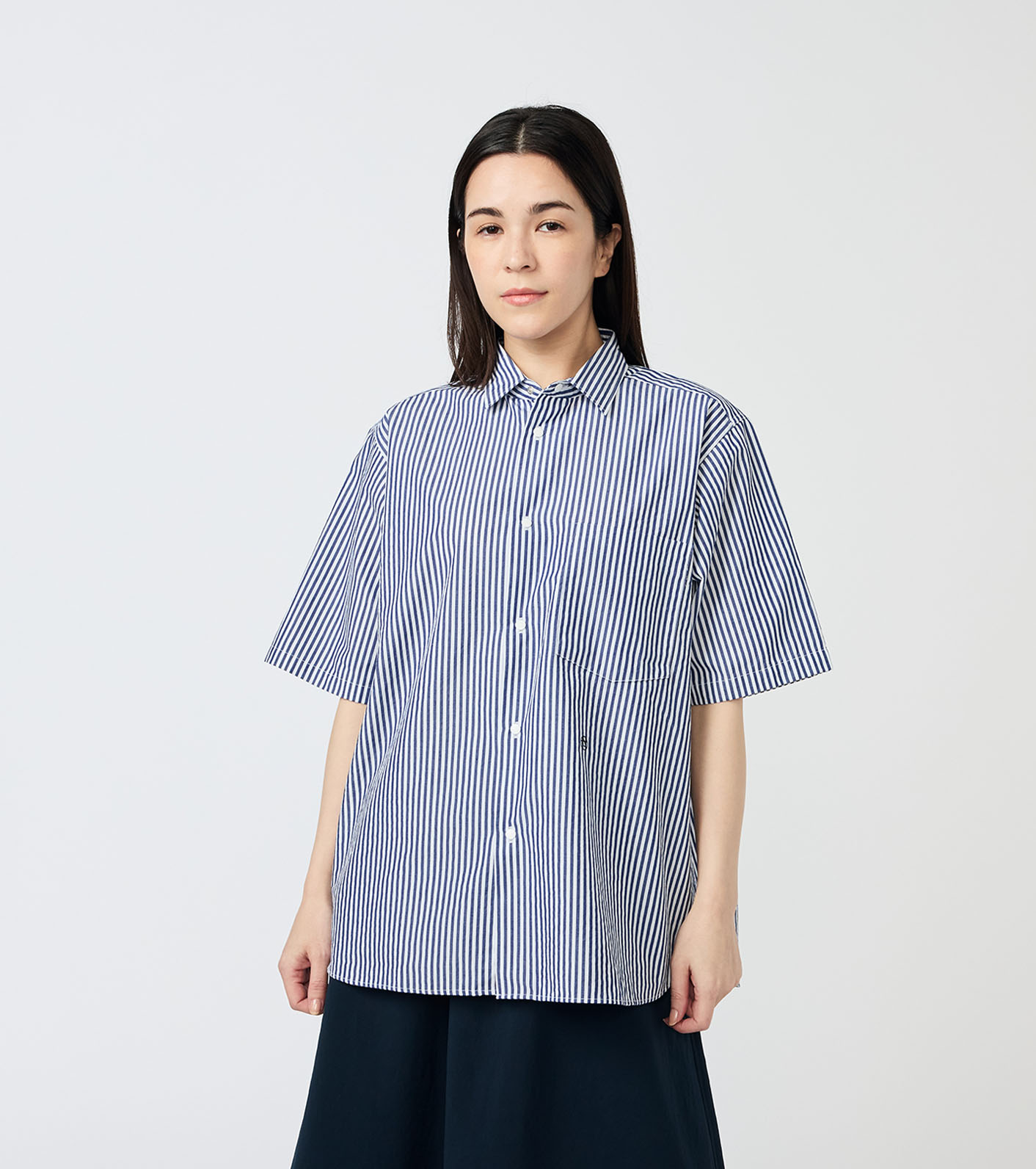 Regular Collar Wind S/S Shirt