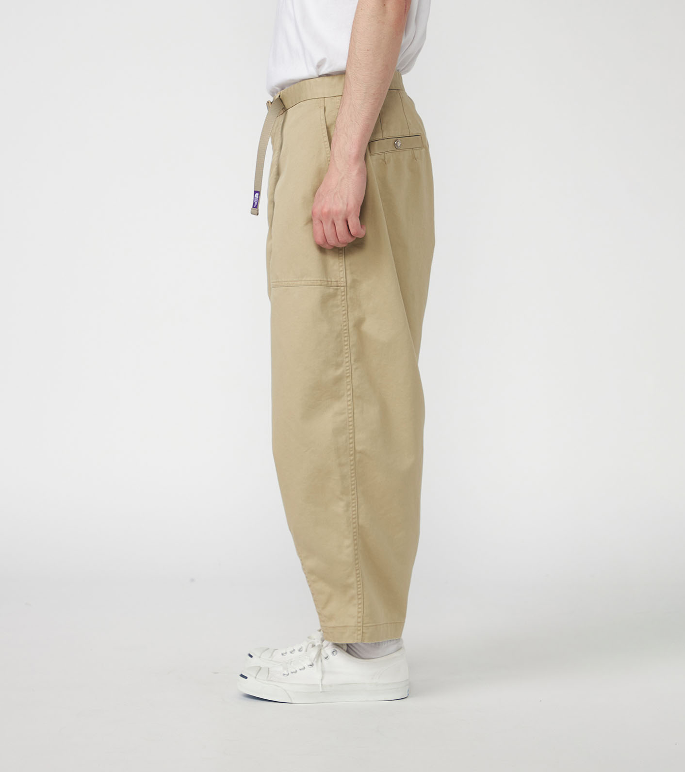 COOLMAX Chino Wide Cropped Pants