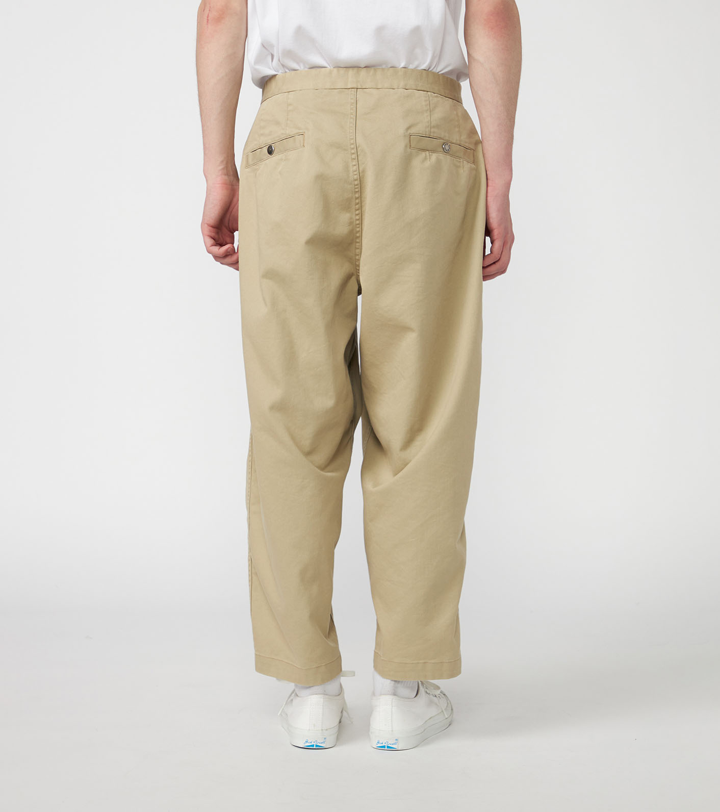 COOLMAX Chino Wide Cropped Pants