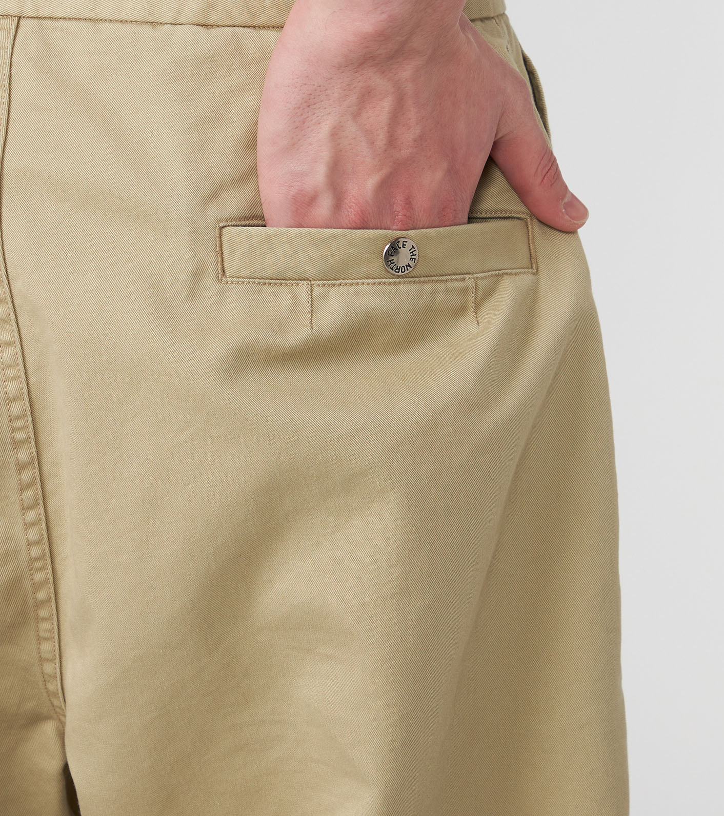 COOLMAX Chino Wide Cropped Pants