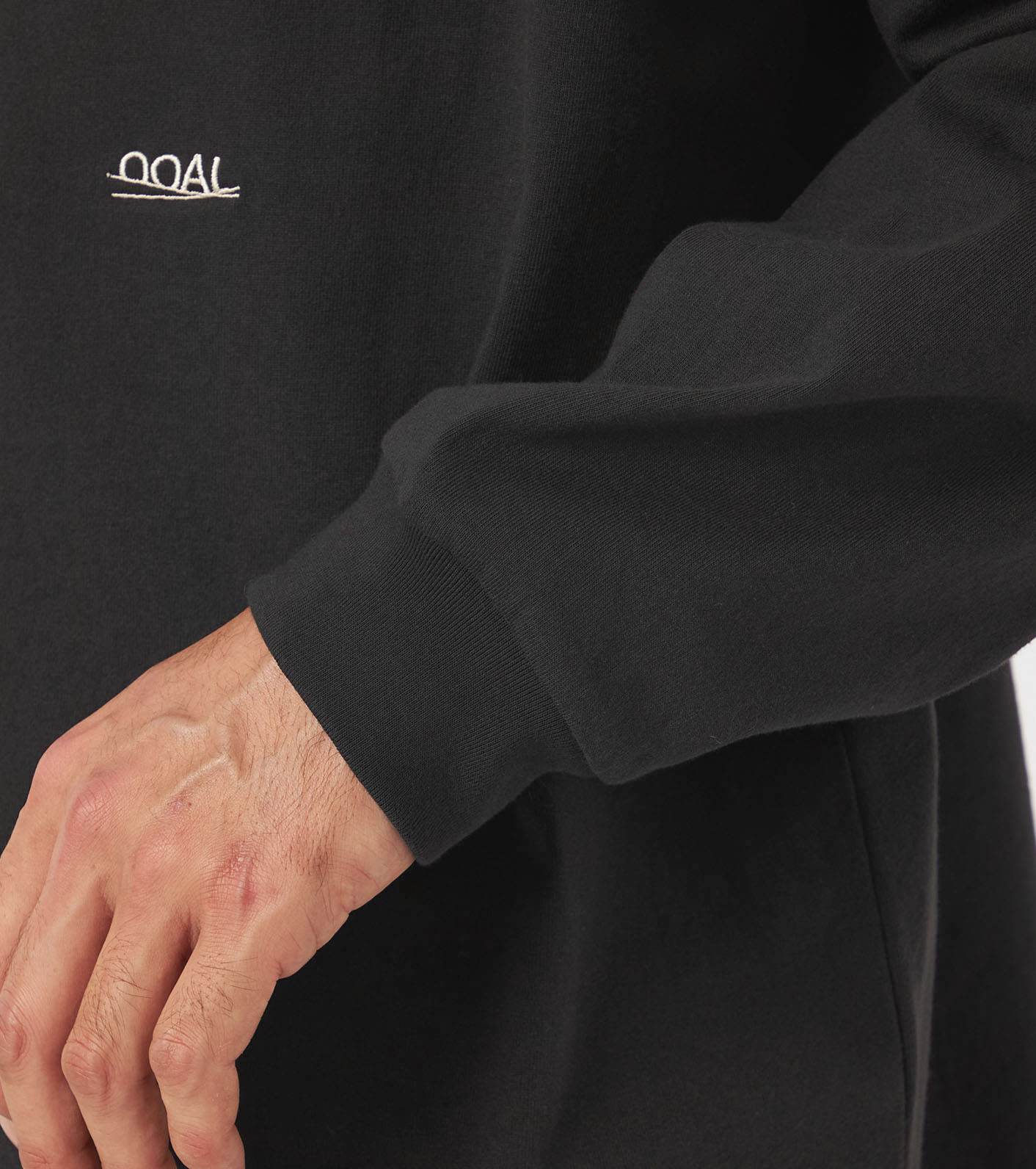 OOAL Mock Neck L/S Tee