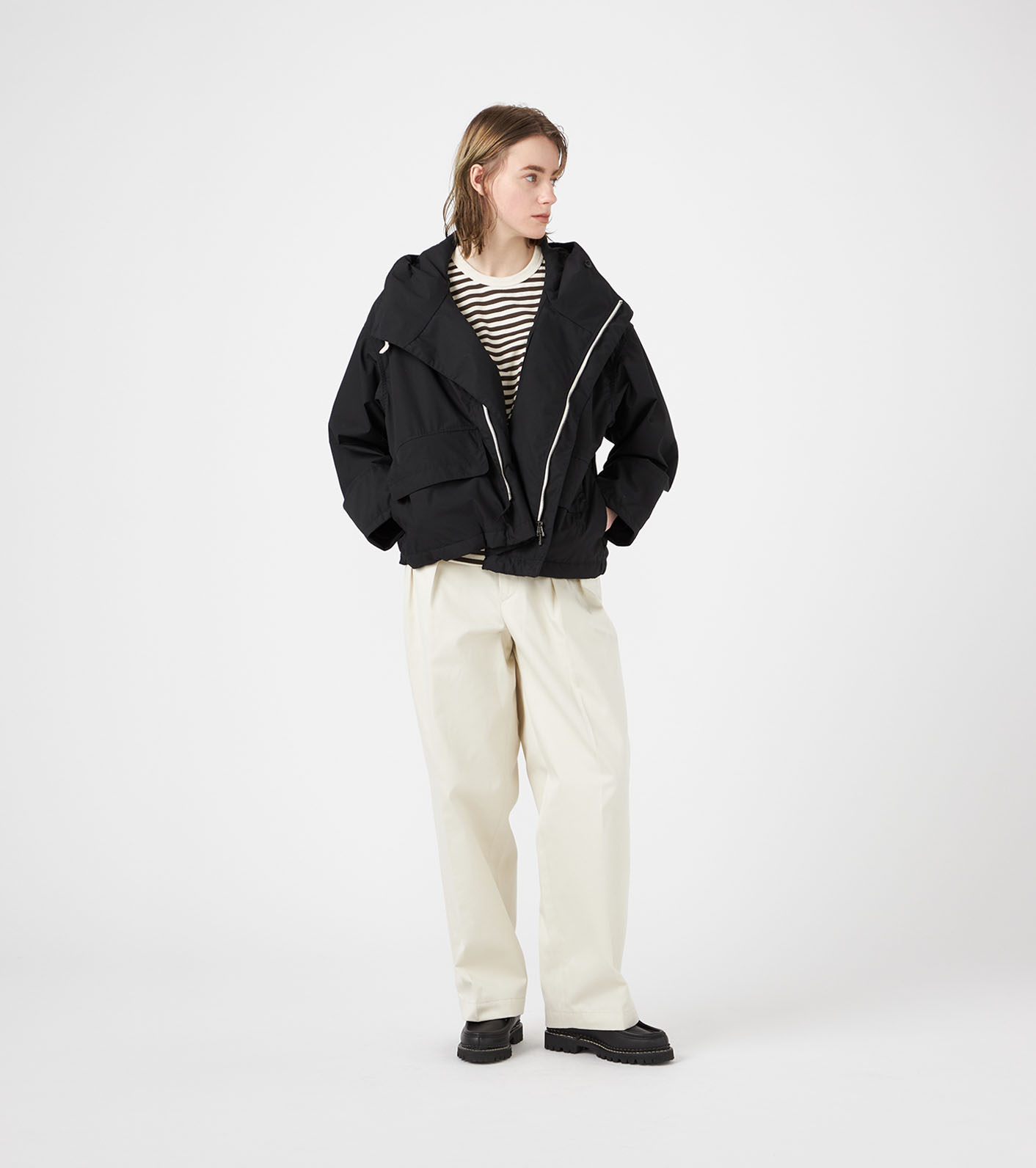 Hooded Deck Jacket