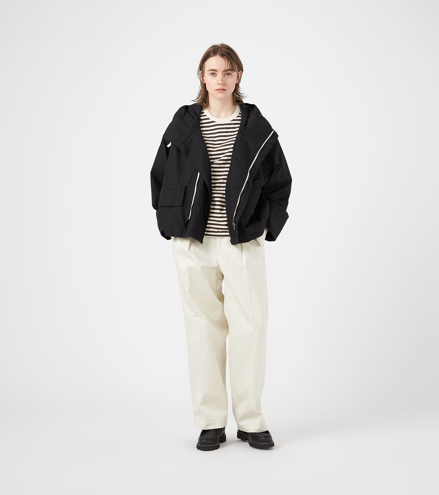 Hooded Deck Jacket