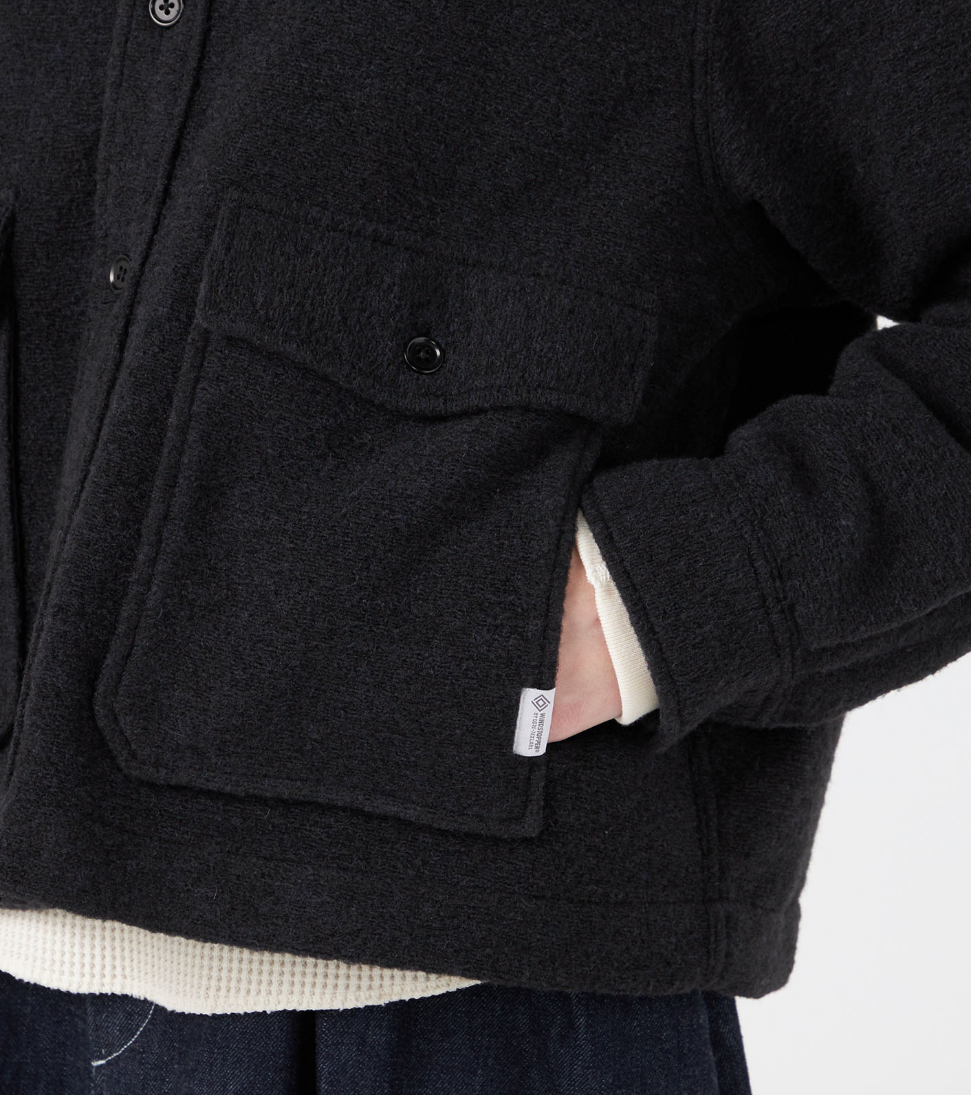 WINDSTOPPER Sliver Knit Jacket