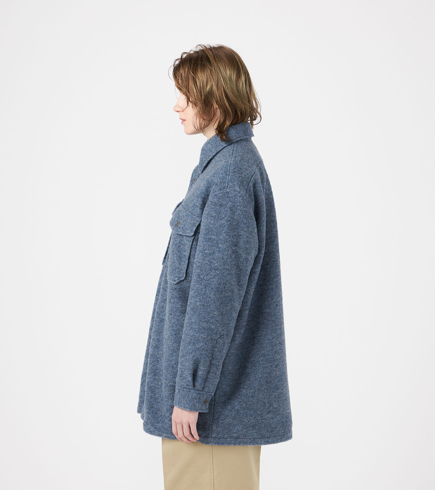 WINDSTOPPER Sliver Knit Shirt Jacket