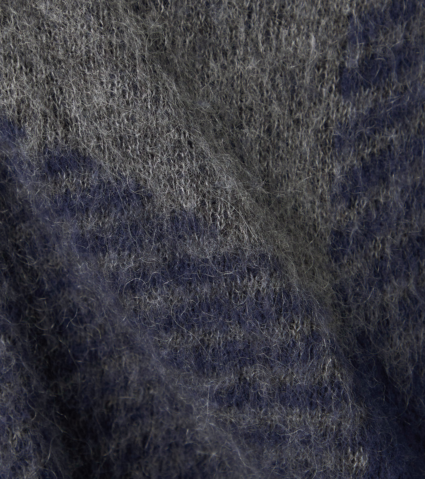 Mohair Hooded Shirt Jacket