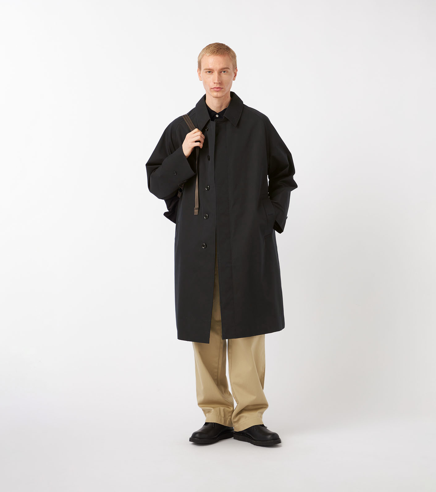 2L Cotton GORE-TEX Balmacaan Coat