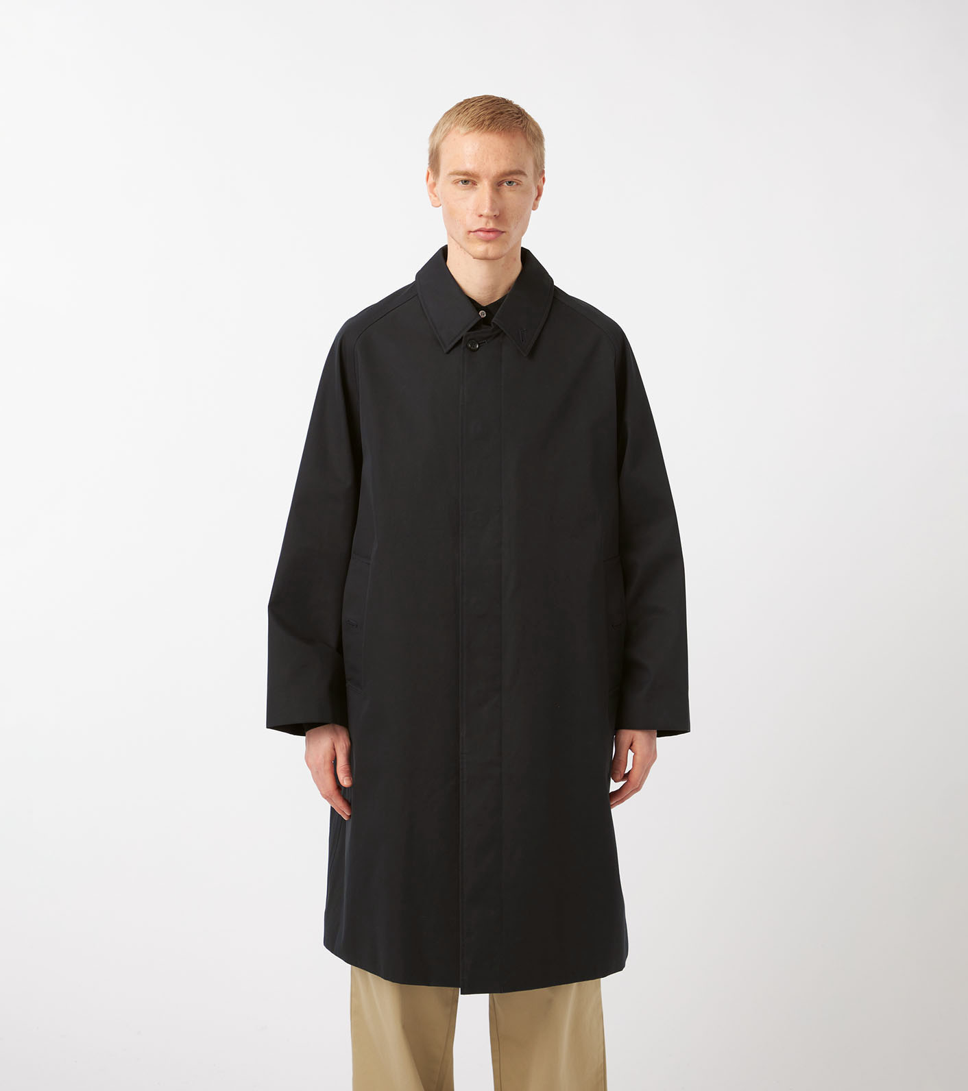 2L Cotton GORE-TEX Balmacaan Coat