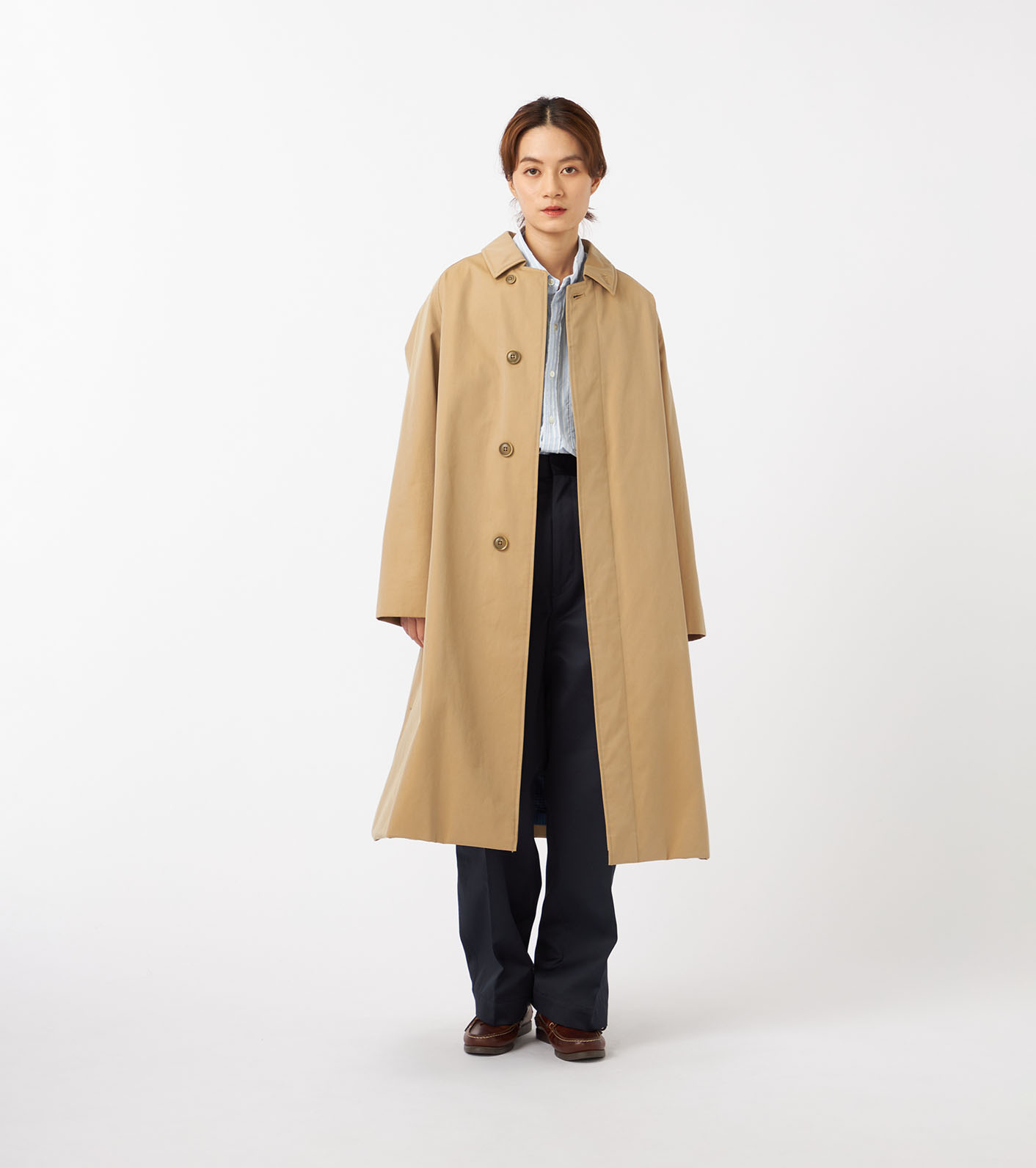 2L Cotton GORE-TEX Balmacaan Coat