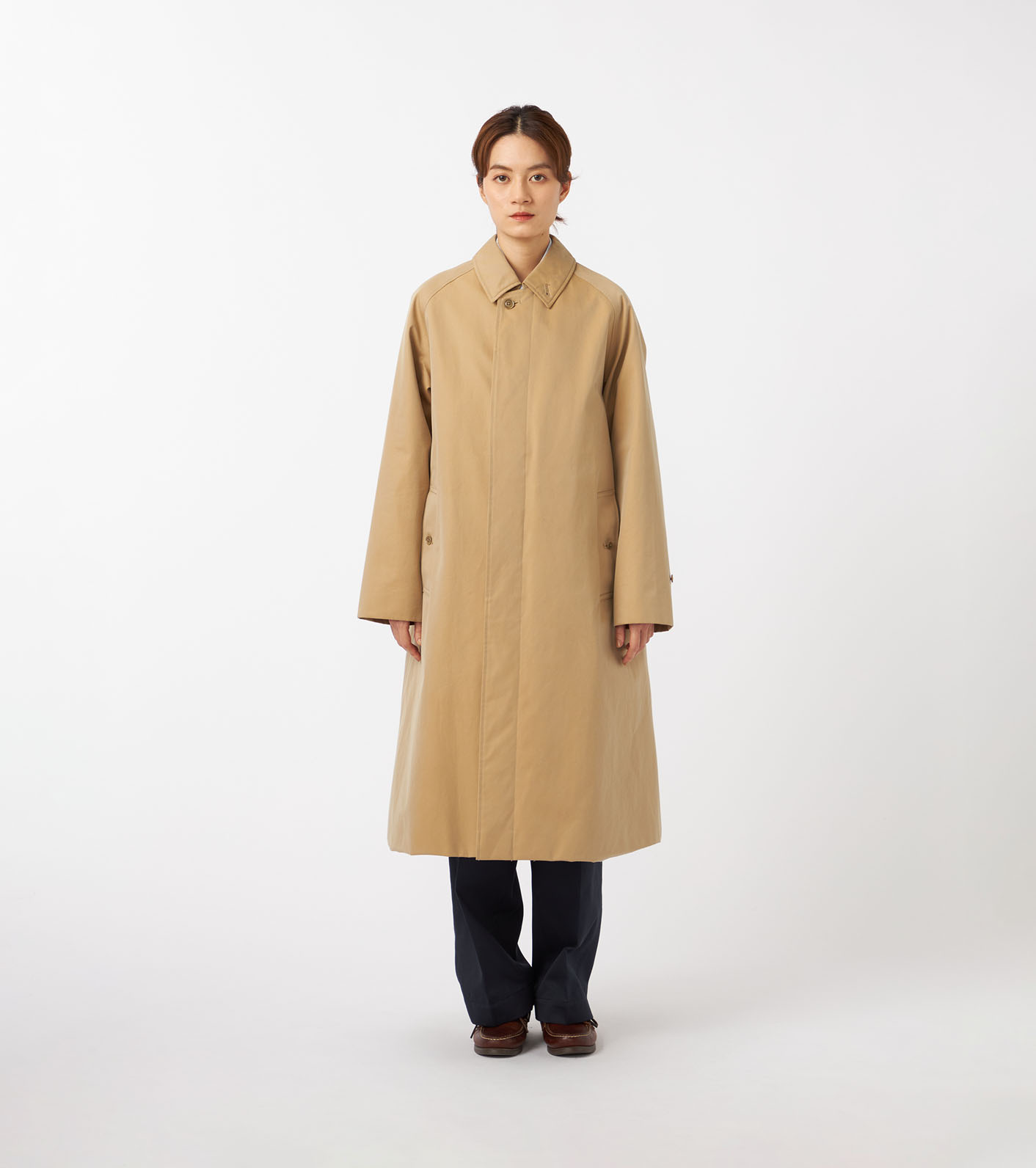 2L Cotton GORE-TEX Balmacaan Coat