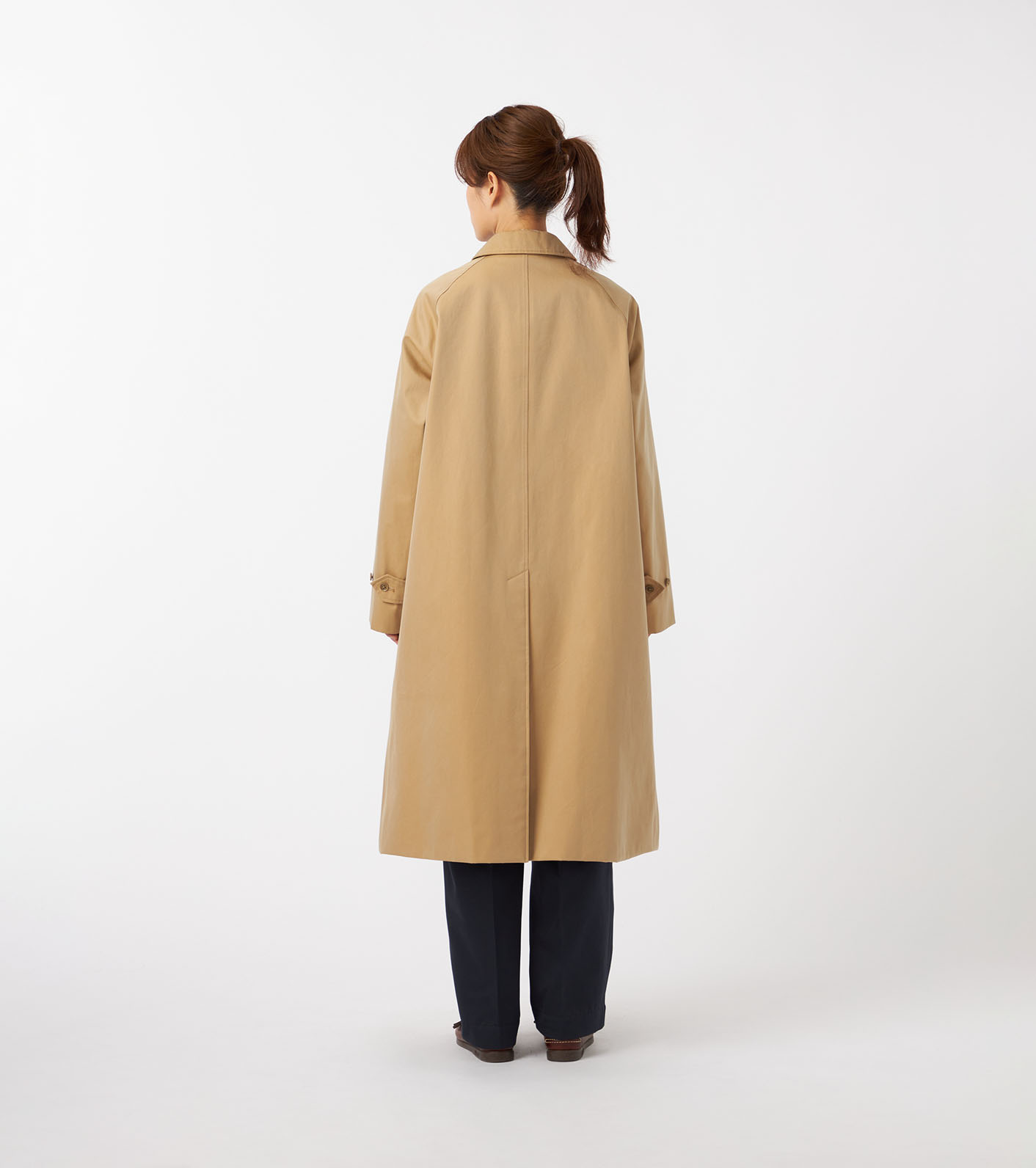 2L Cotton GORE-TEX Balmacaan Coat
