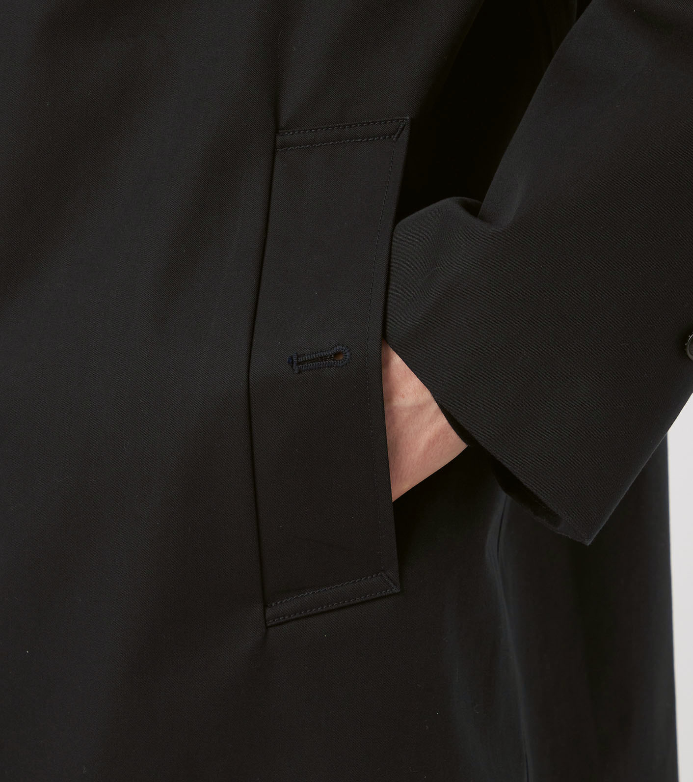 2L Cotton GORE-TEX Balmacaan Coat