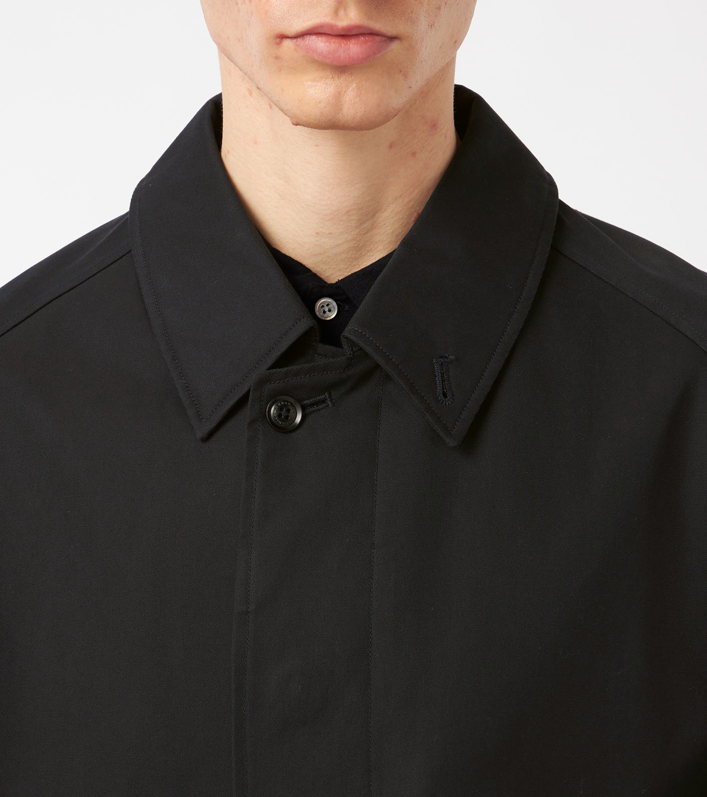 2L Cotton GORE-TEX Balmacaan Coat