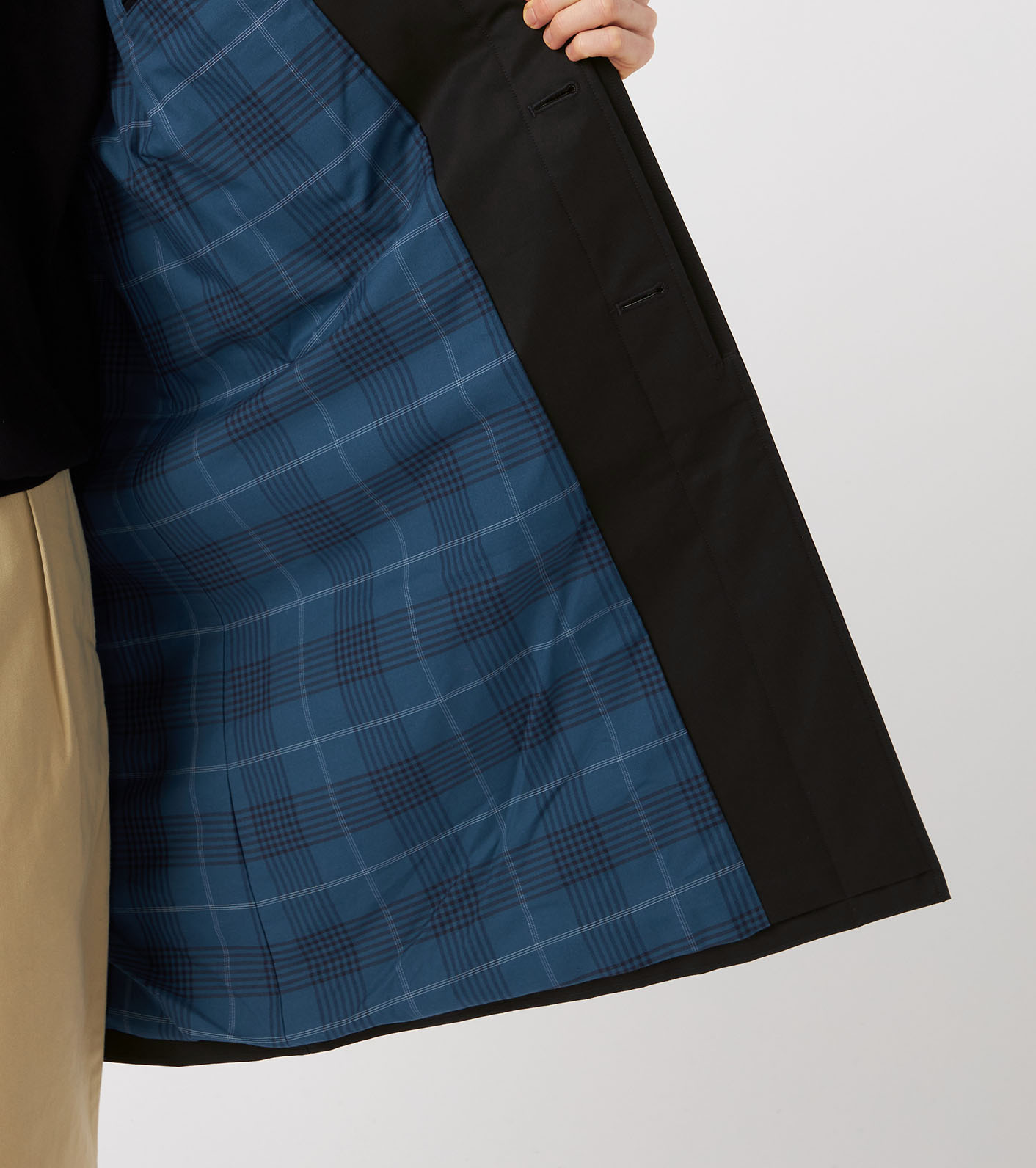 2L Cotton GORE-TEX Balmacaan Coat