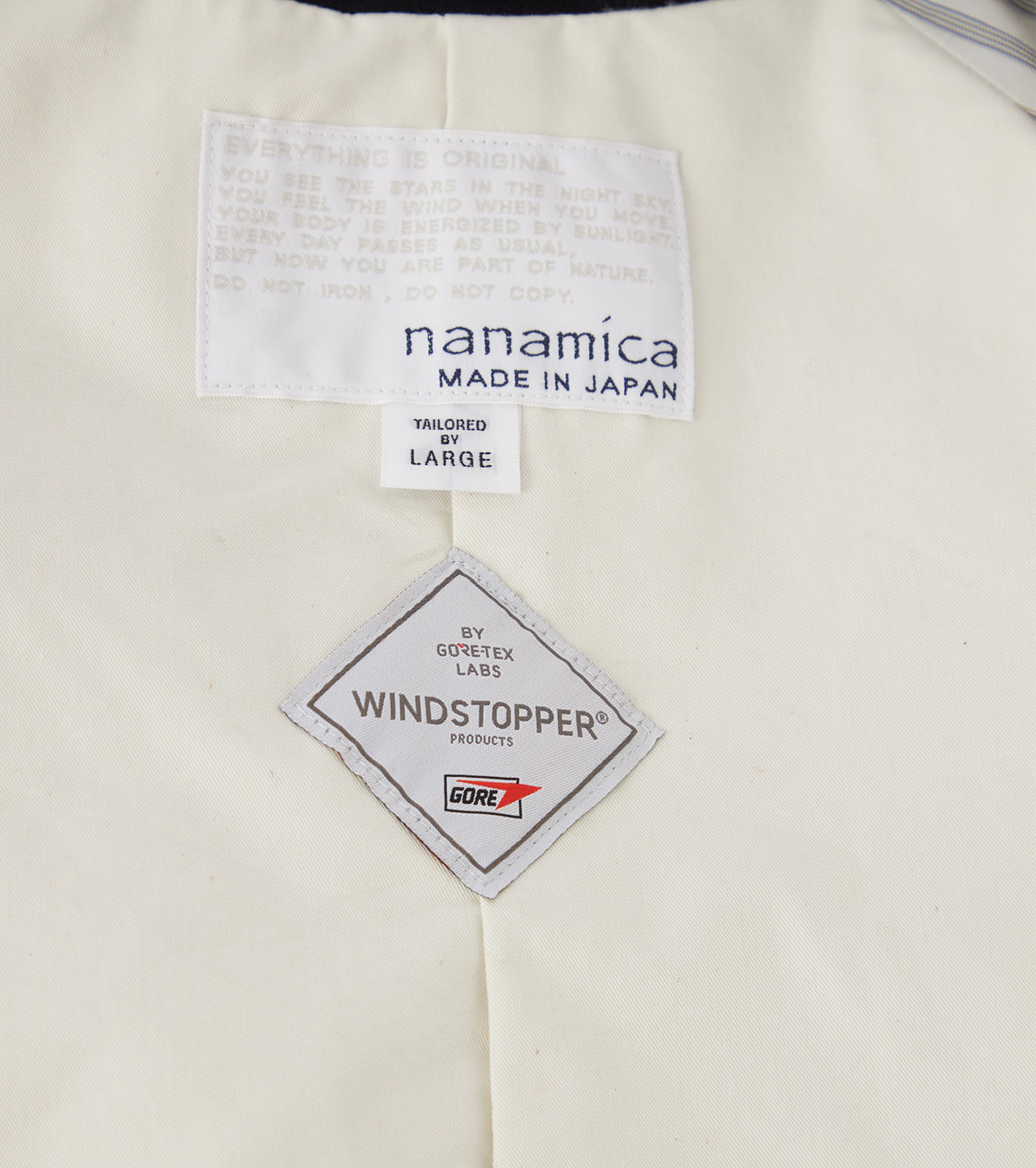 WINDSTOPPER Single Breasted Coat