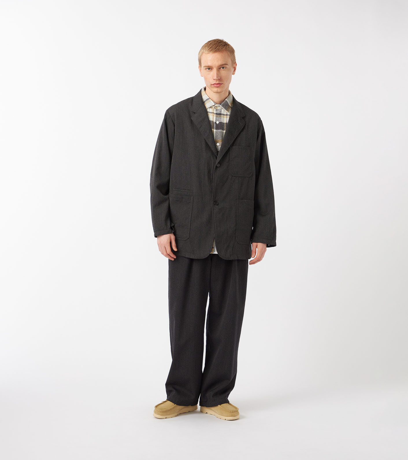 Wool Gabardine Club Jacket
