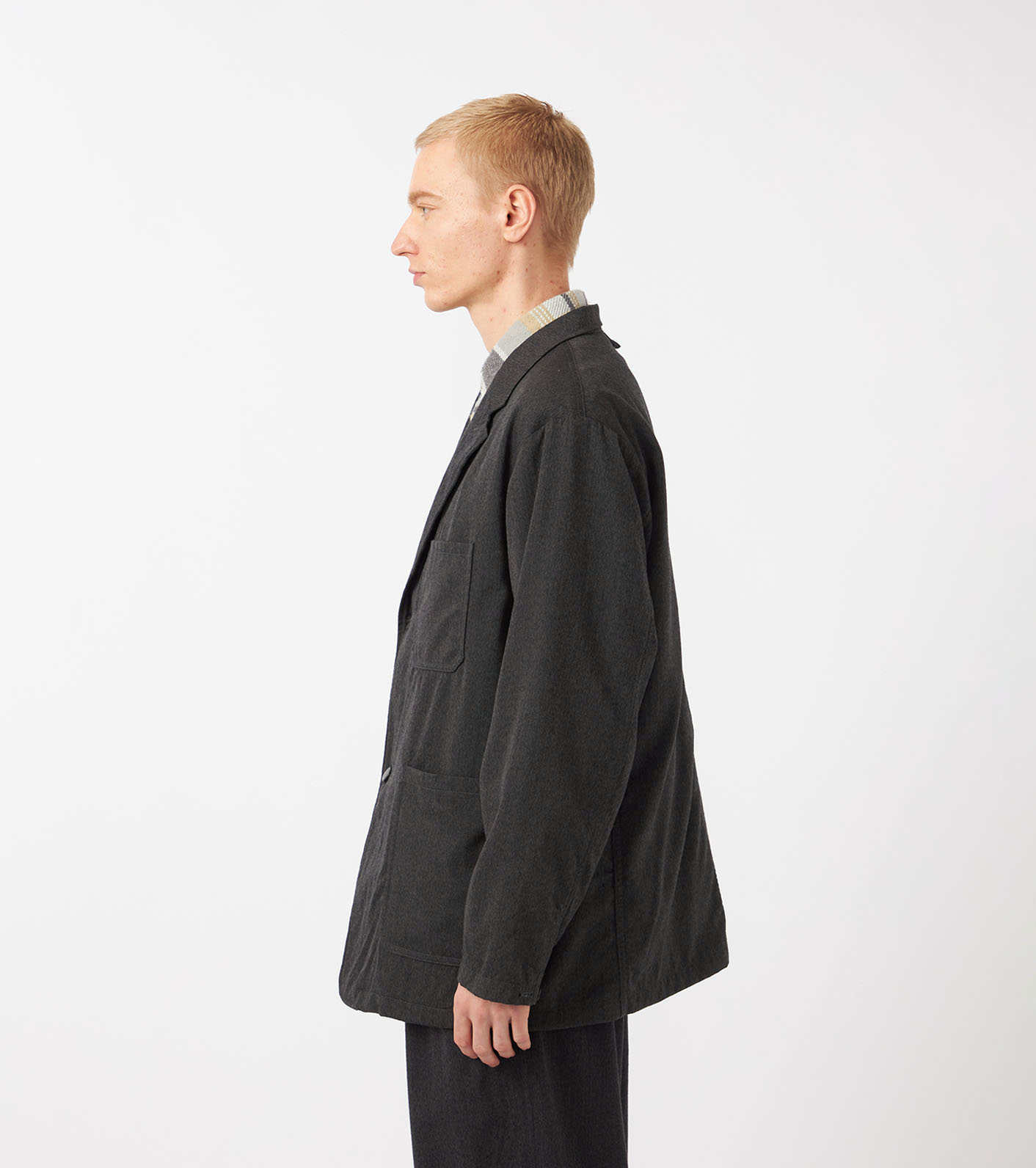 Wool Gabardine Club Jacket