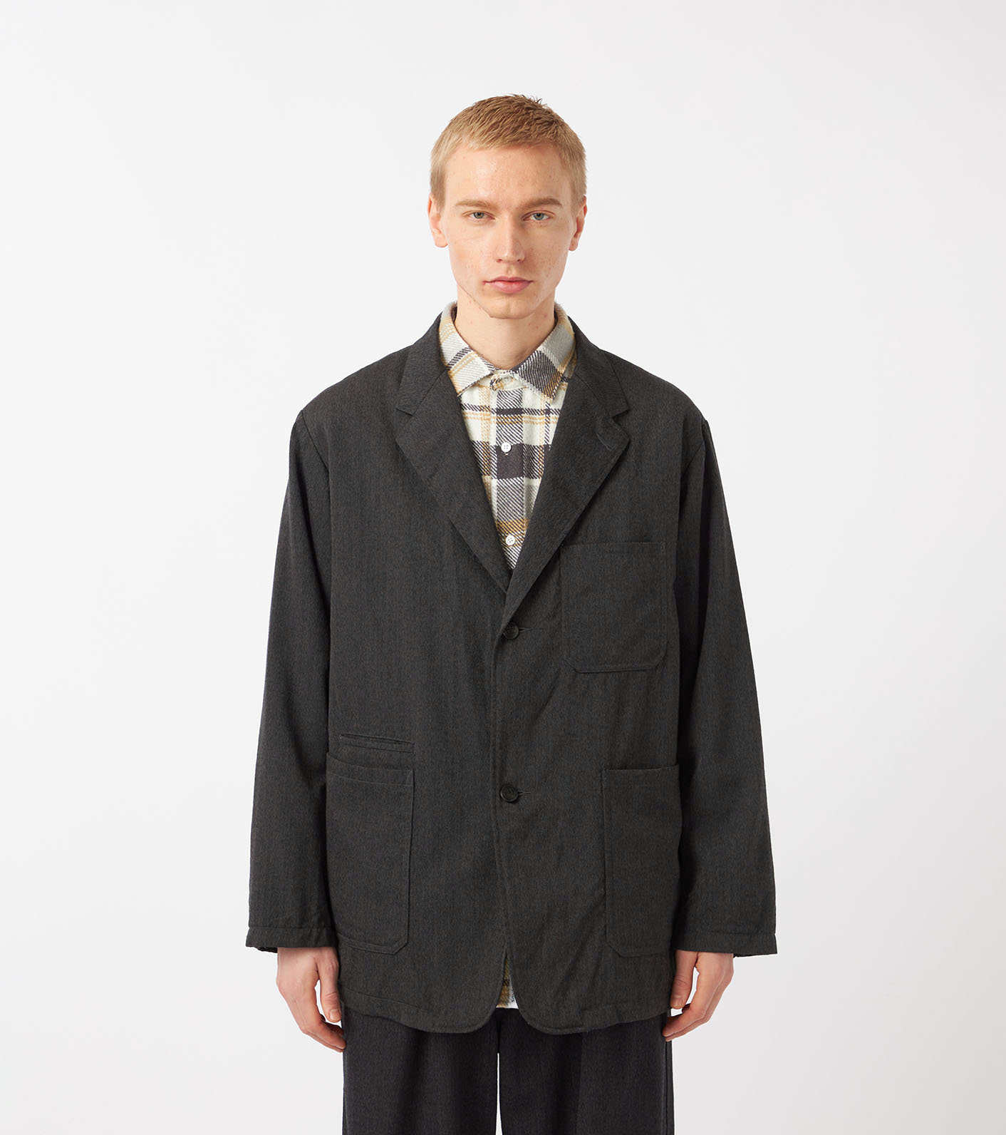 Wool Gabardine Club Jacket