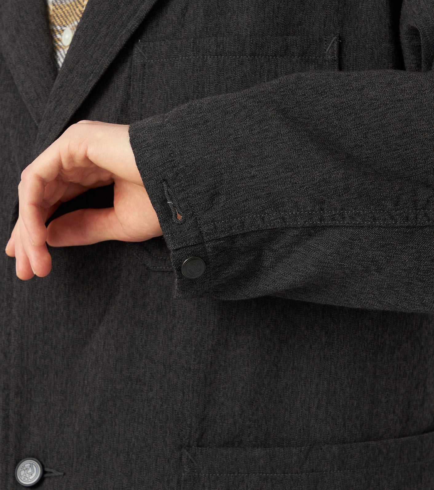 Wool Gabardine Club Jacket