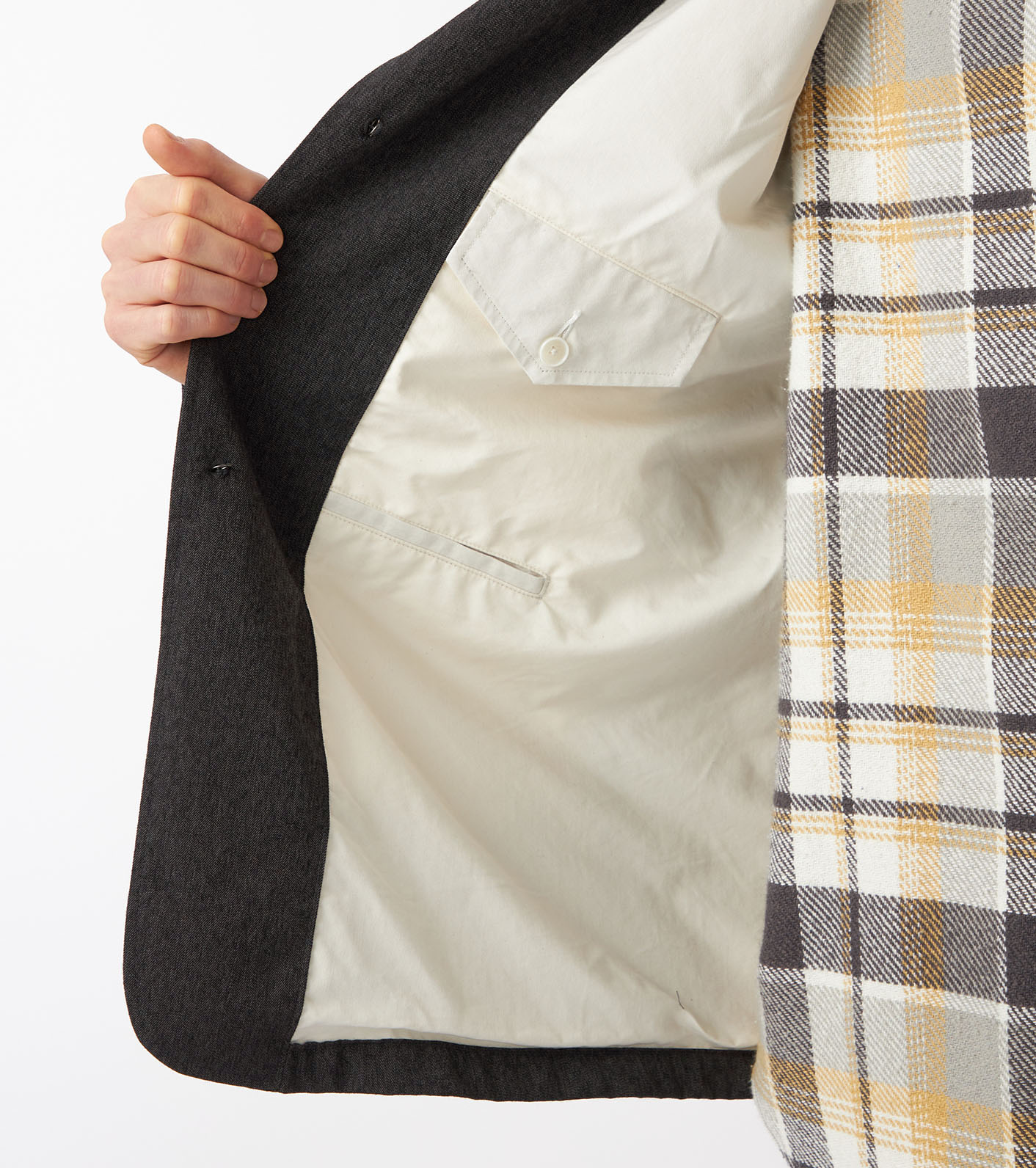 Wool Gabardine Club Jacket