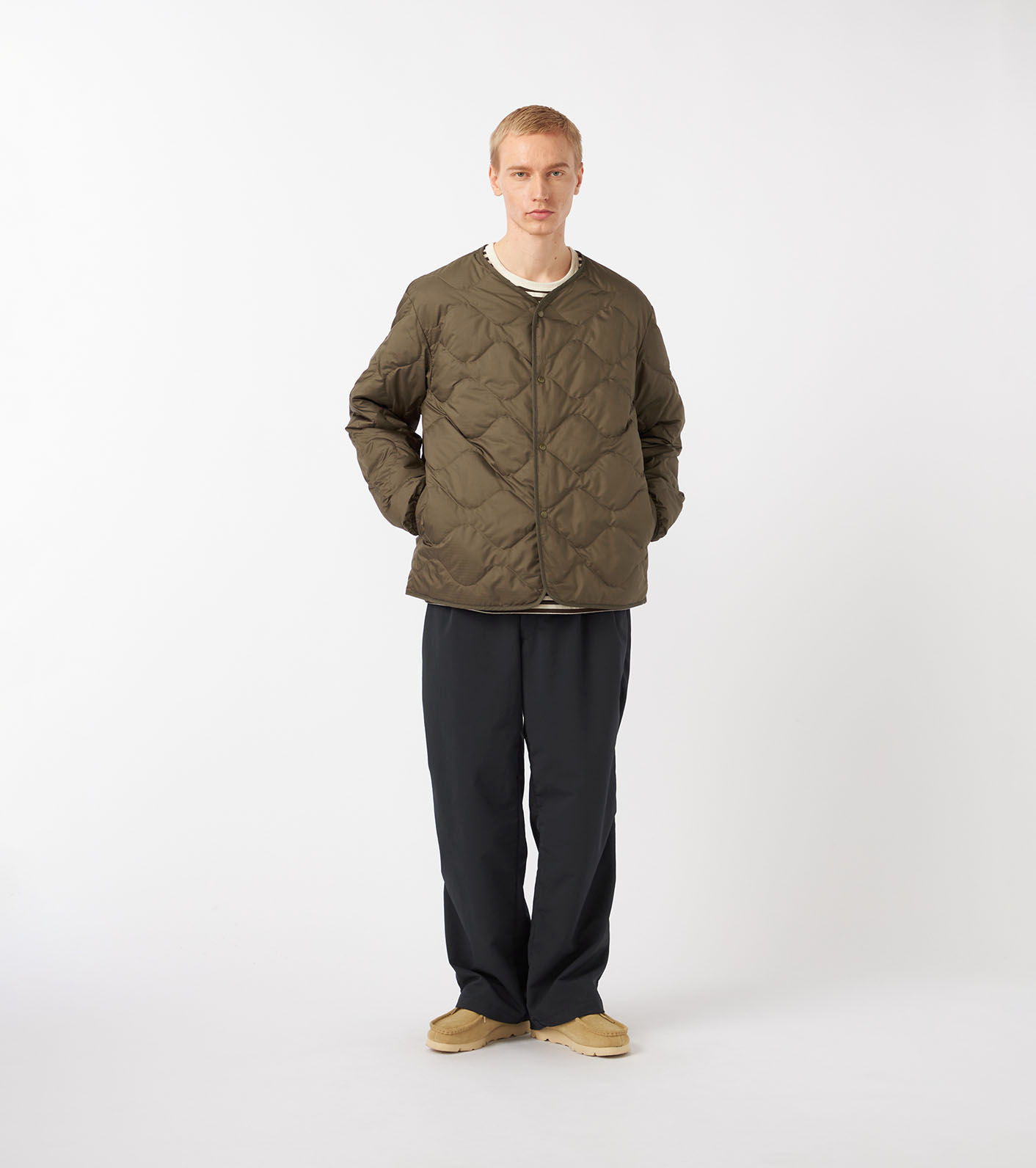 Reversible Down Cardigan