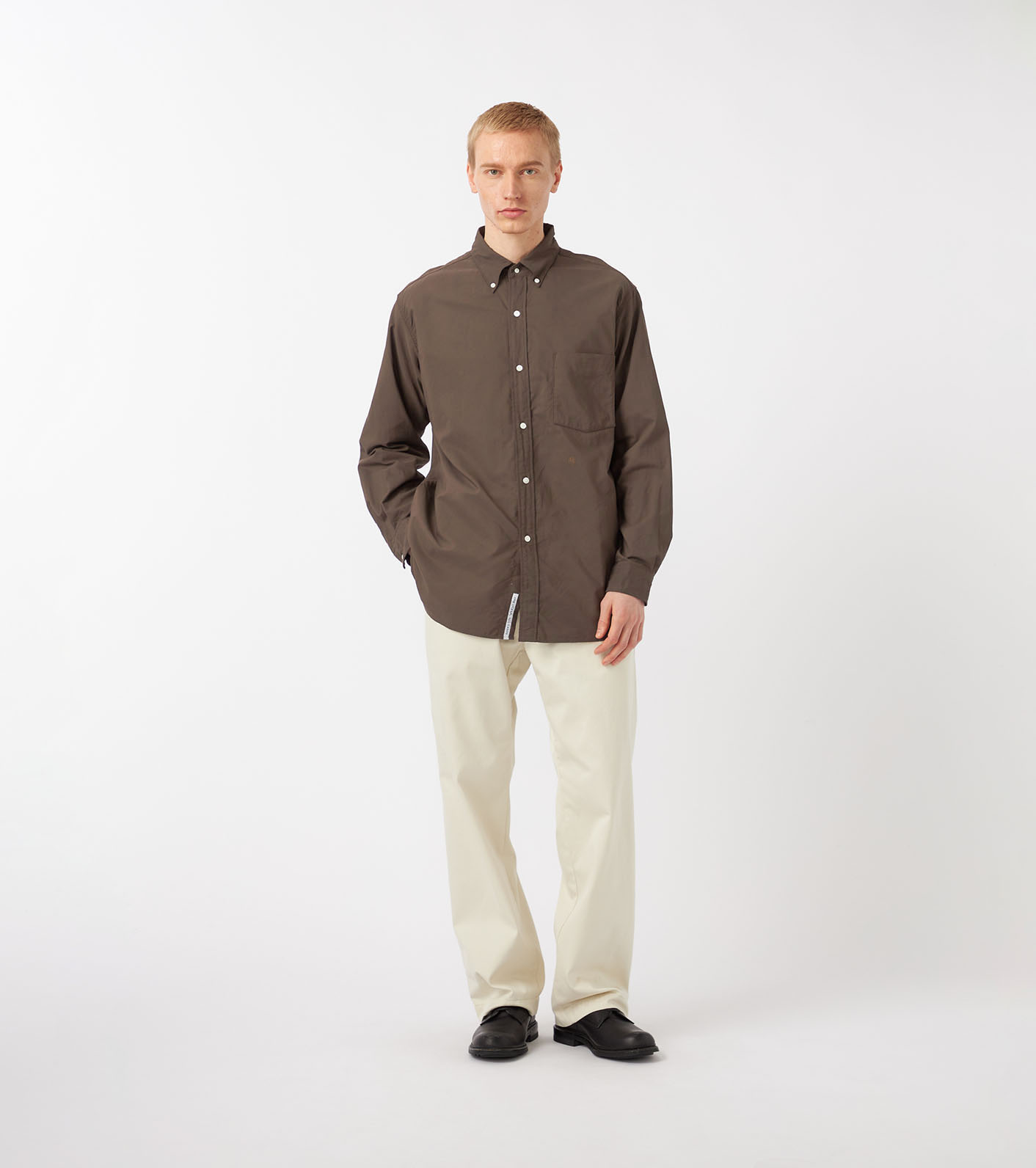 Wide Straight Chino Pants