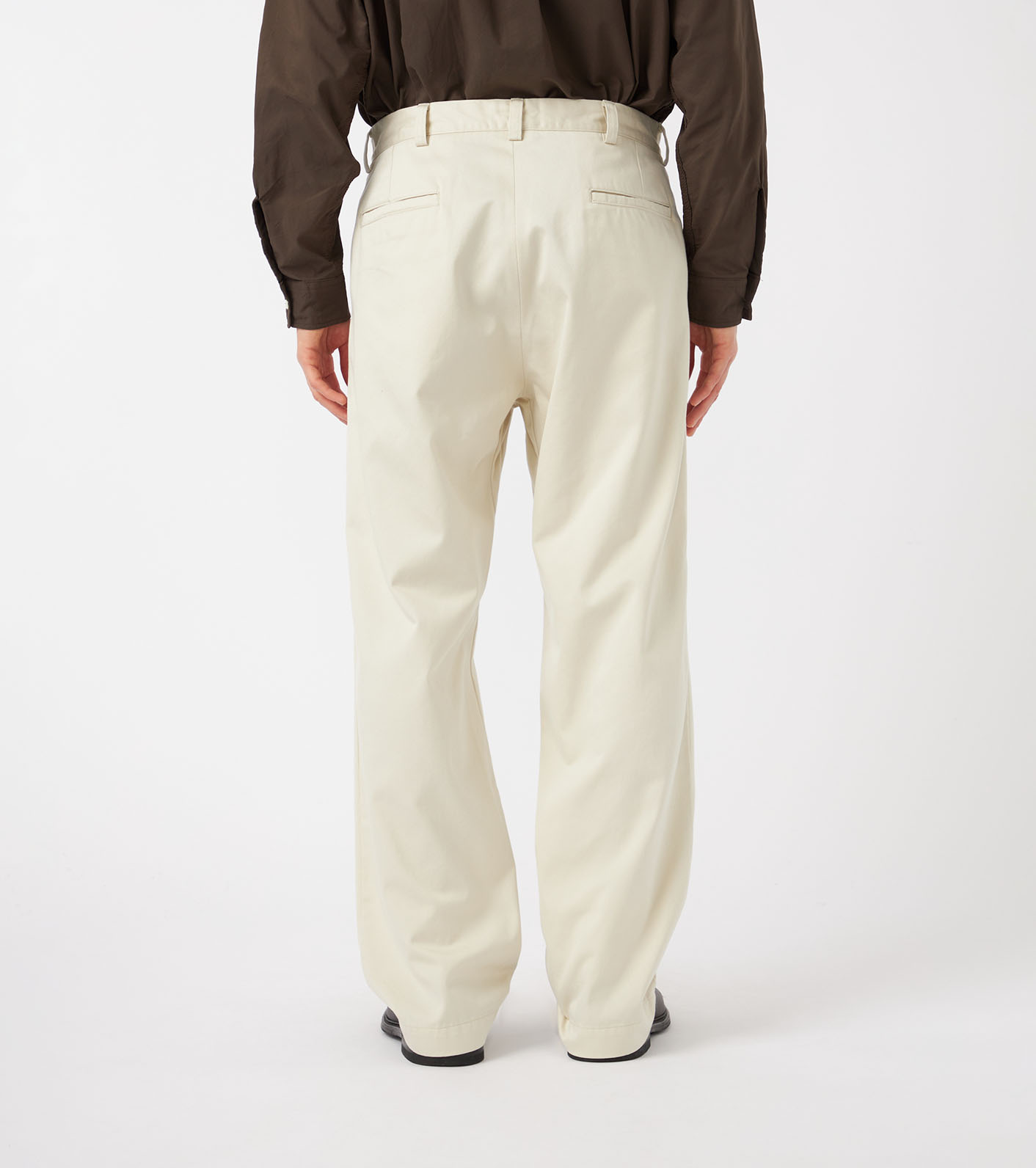 Wide Straight Chino Pants
