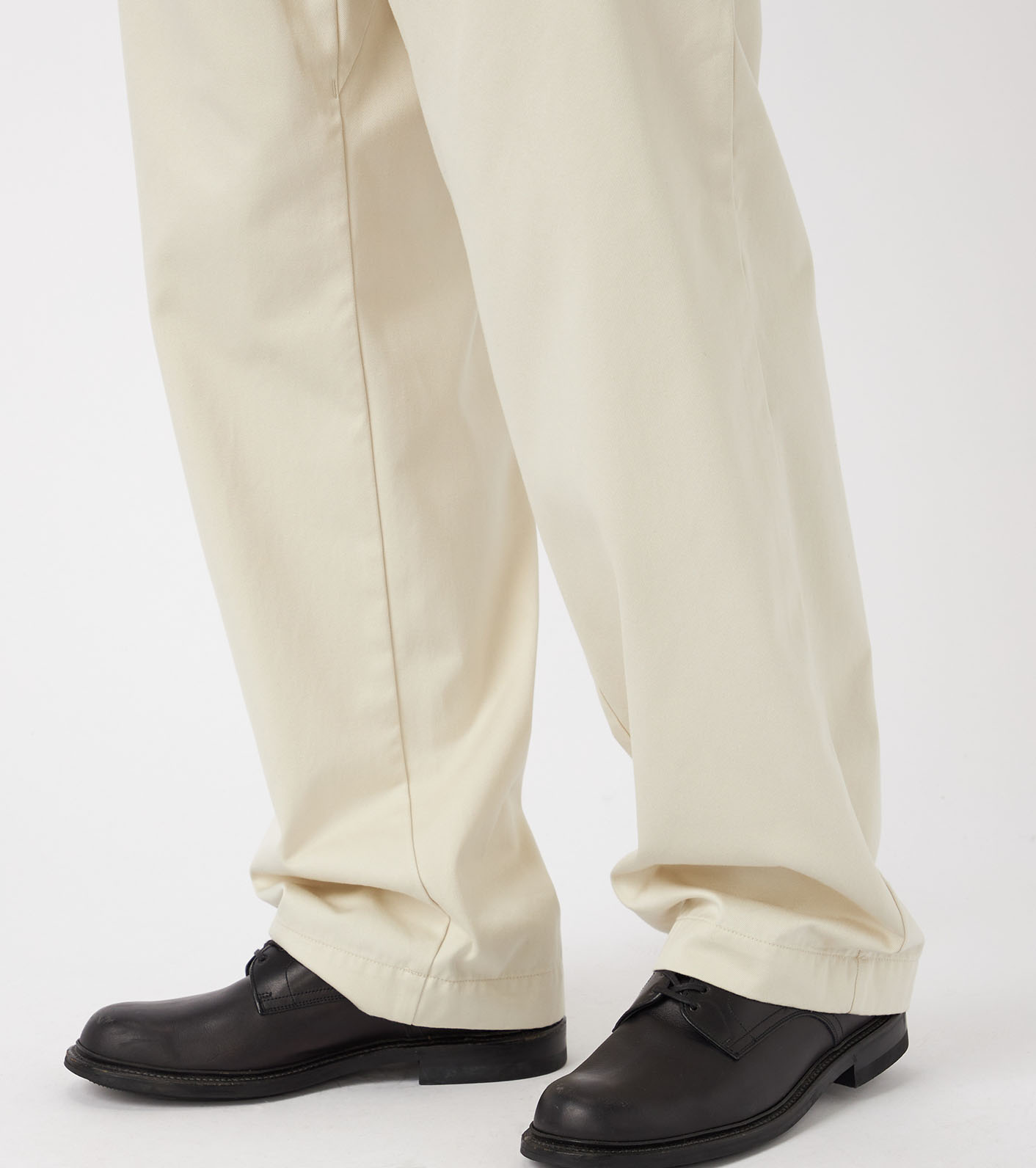 Wide Straight Chino Pants