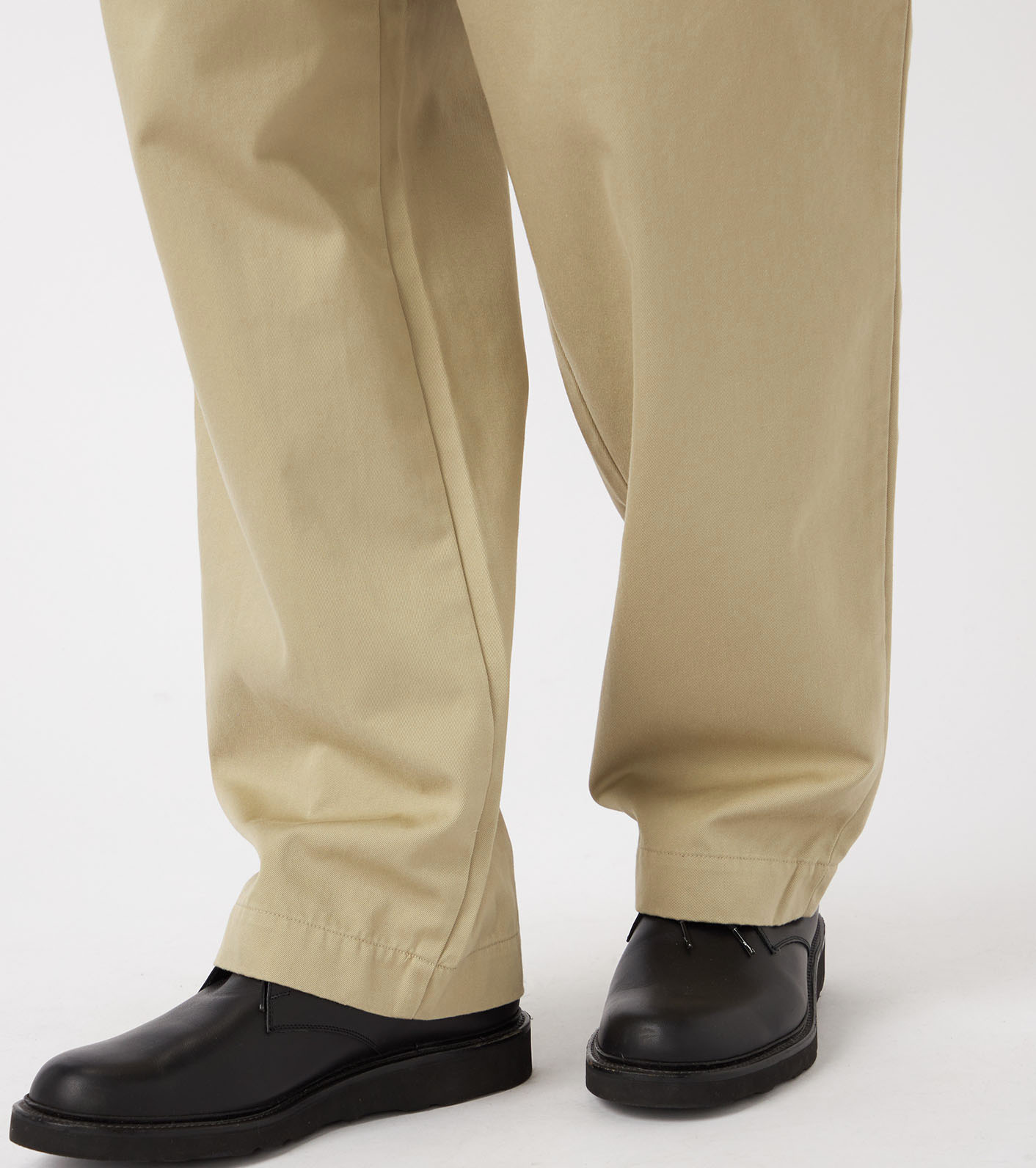 Double Pleated Chino Pants