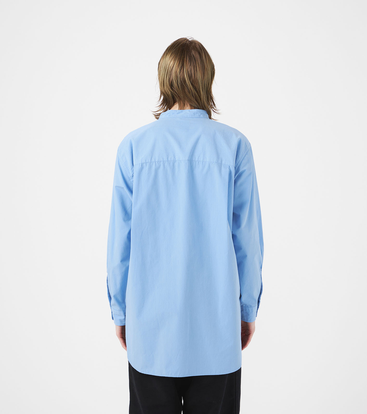 Band Collar Wind Shirt