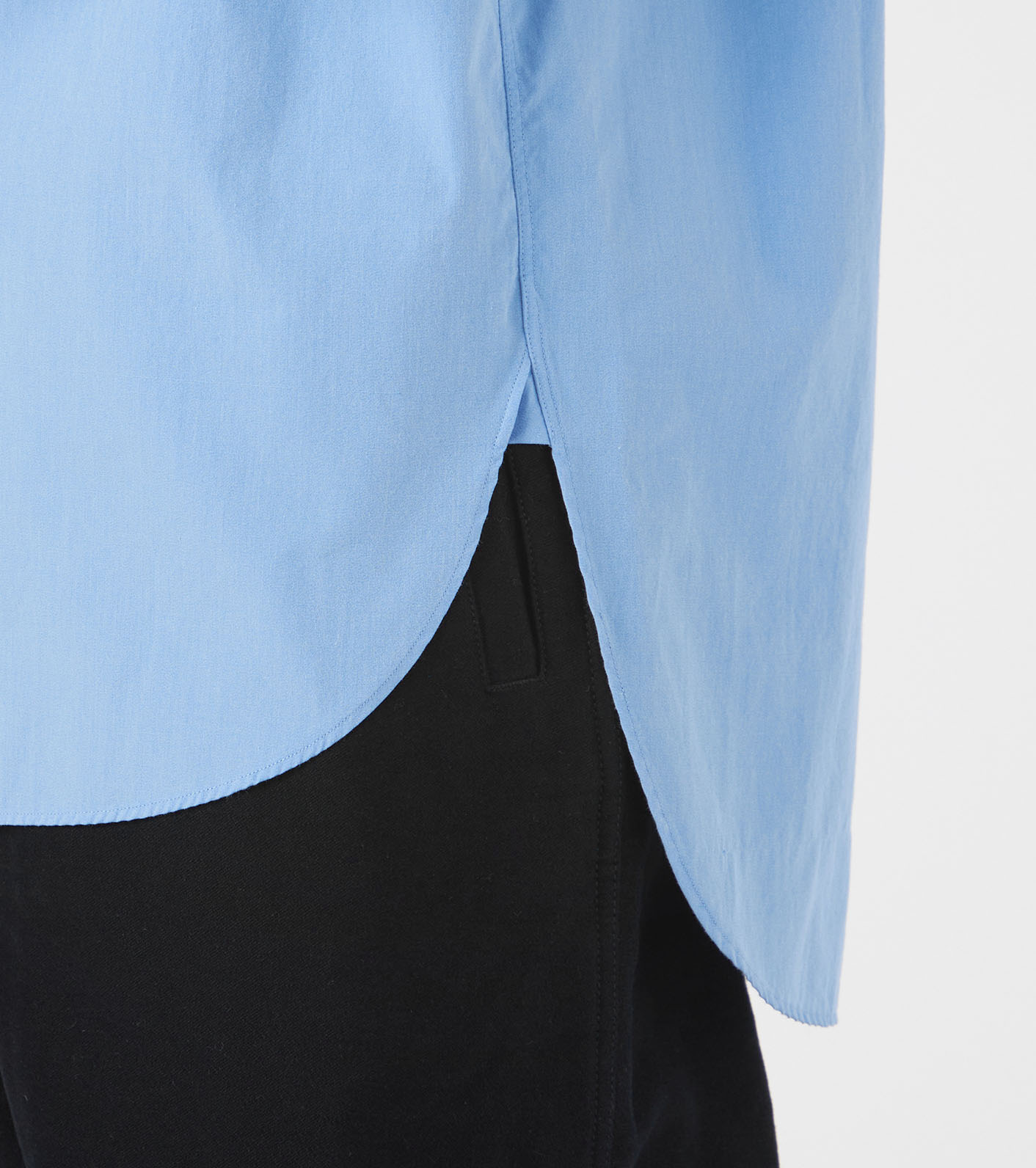 Band Collar Wind Shirt