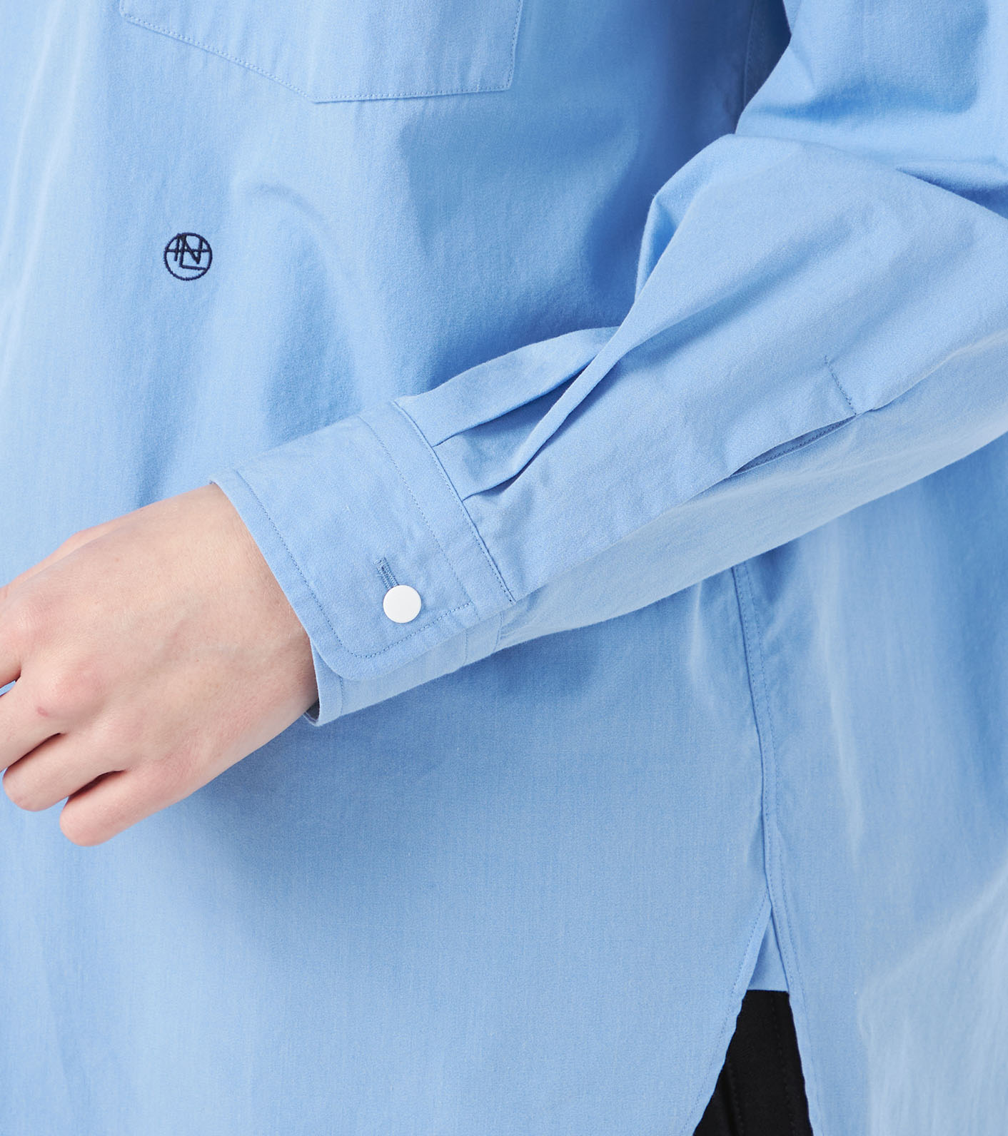 Band Collar Wind Shirt