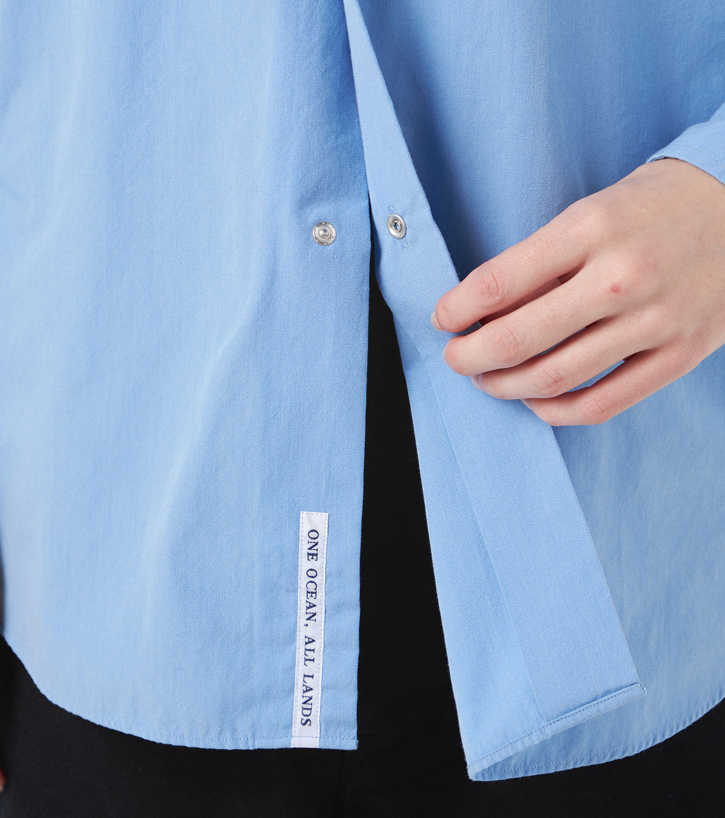 Band Collar Wind Shirt