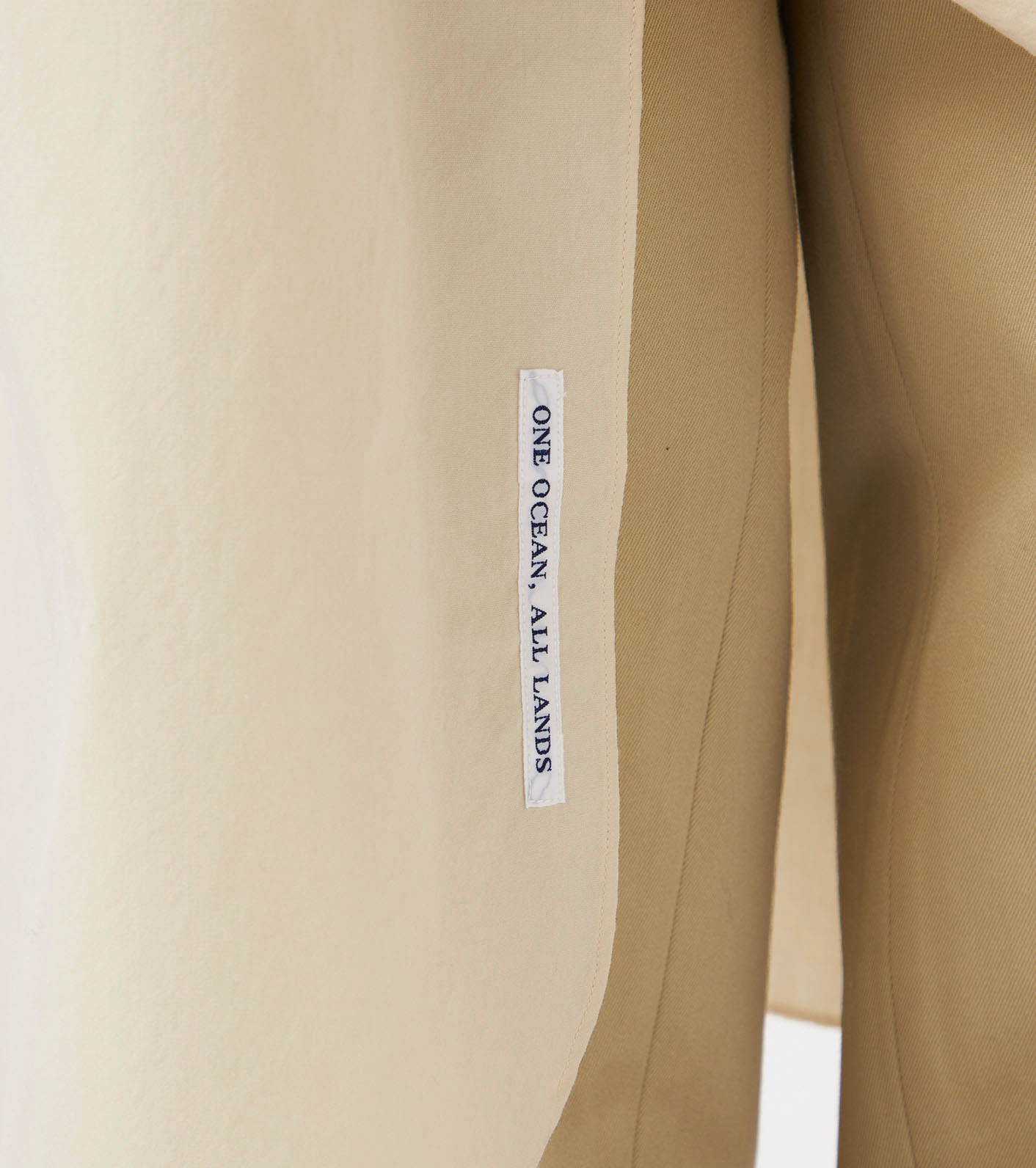 Band Collar Wind Shirt Dress