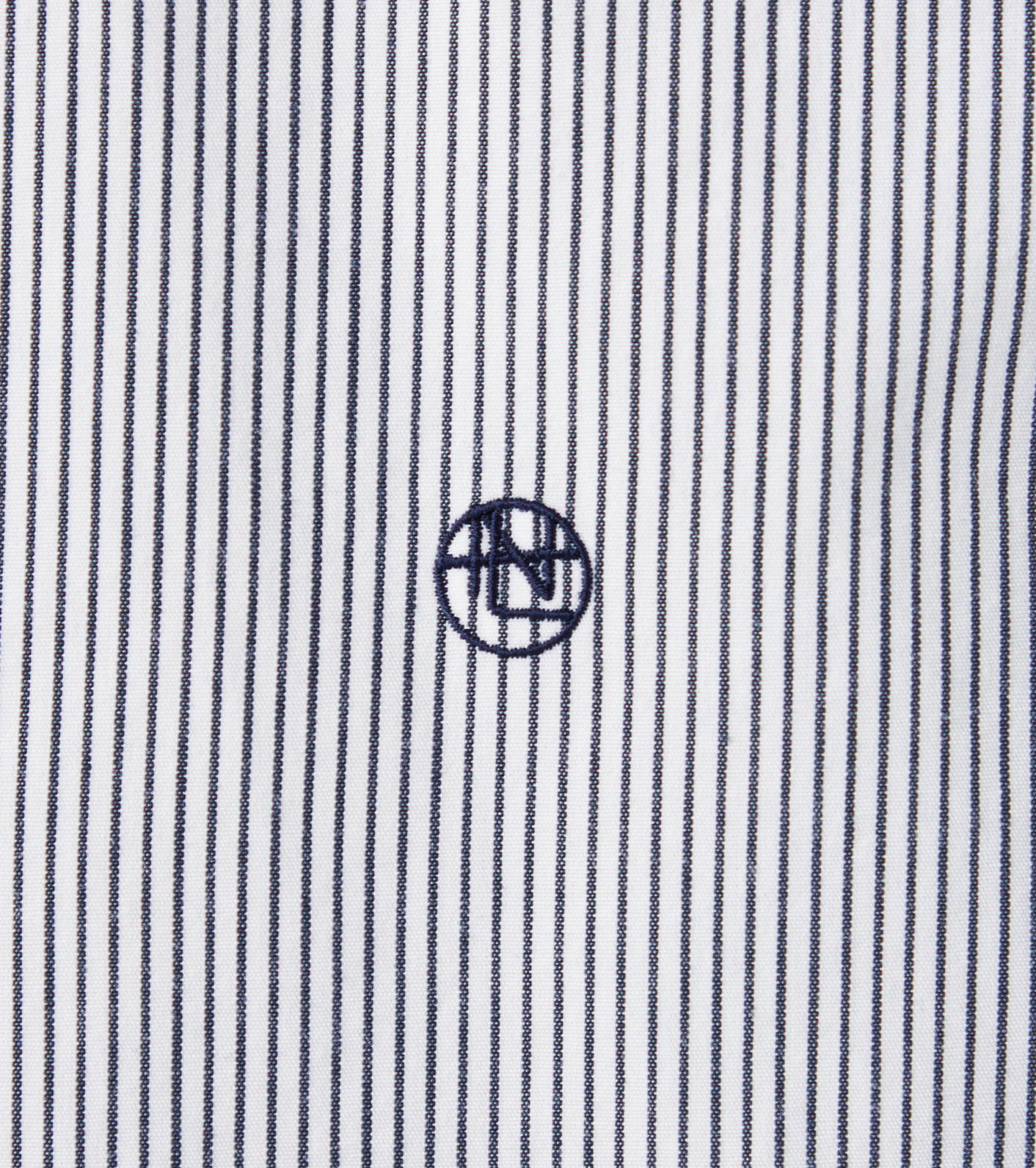 Regular Collar Stripe Wind Shirt