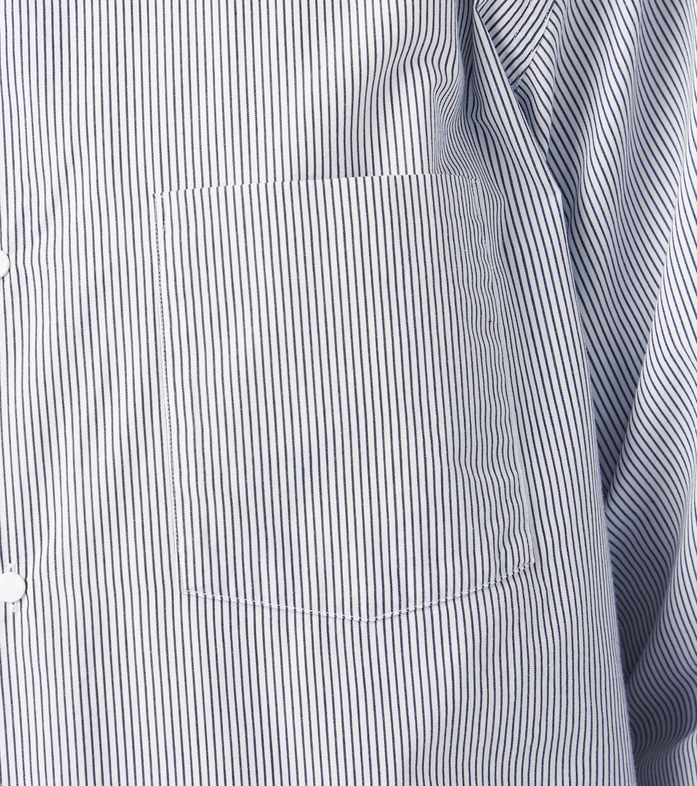 Regular Collar Stripe Wind Shirt