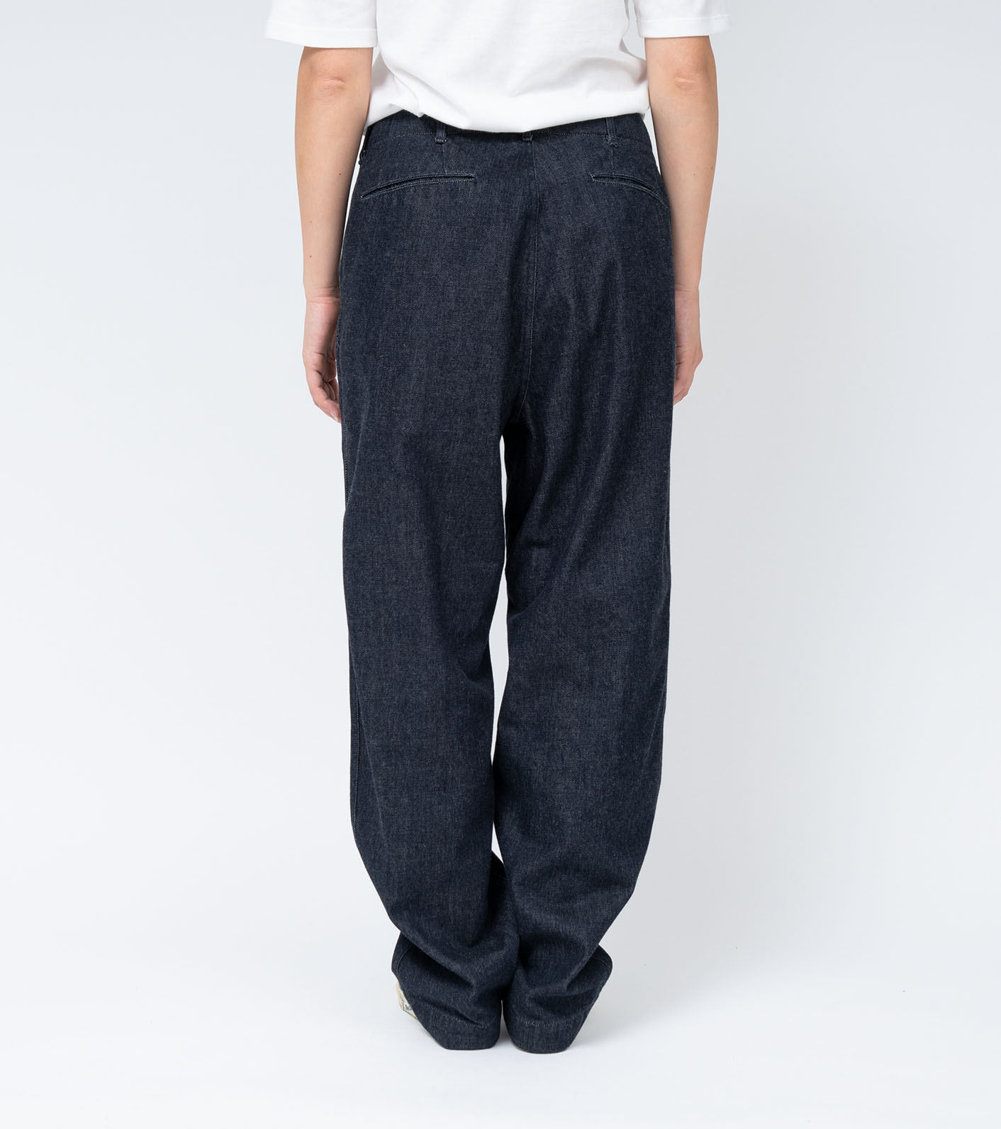 Wide Denim Pants