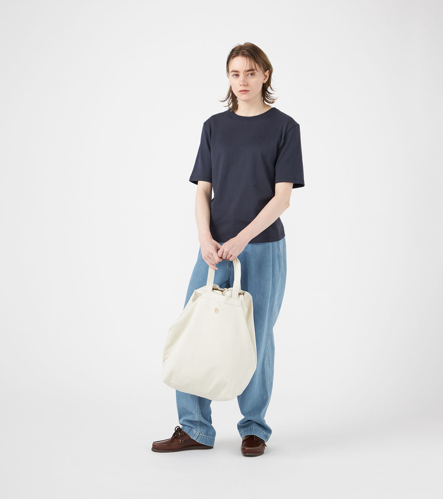 Wide Denim Pants